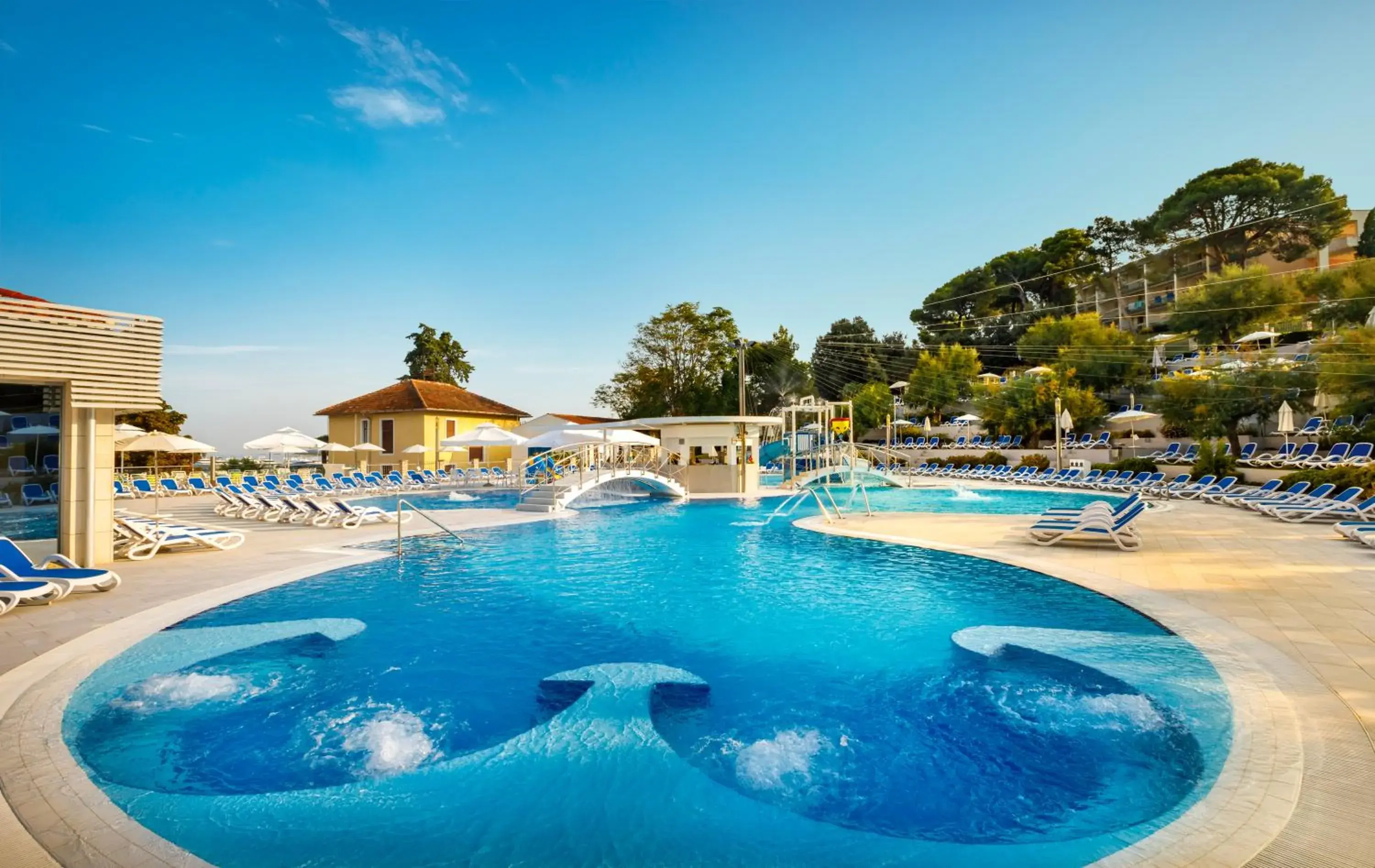 Swimming pool in Maistra Select Belvedere Resort Swimming pool in Maistra Select Belvedere Resort
