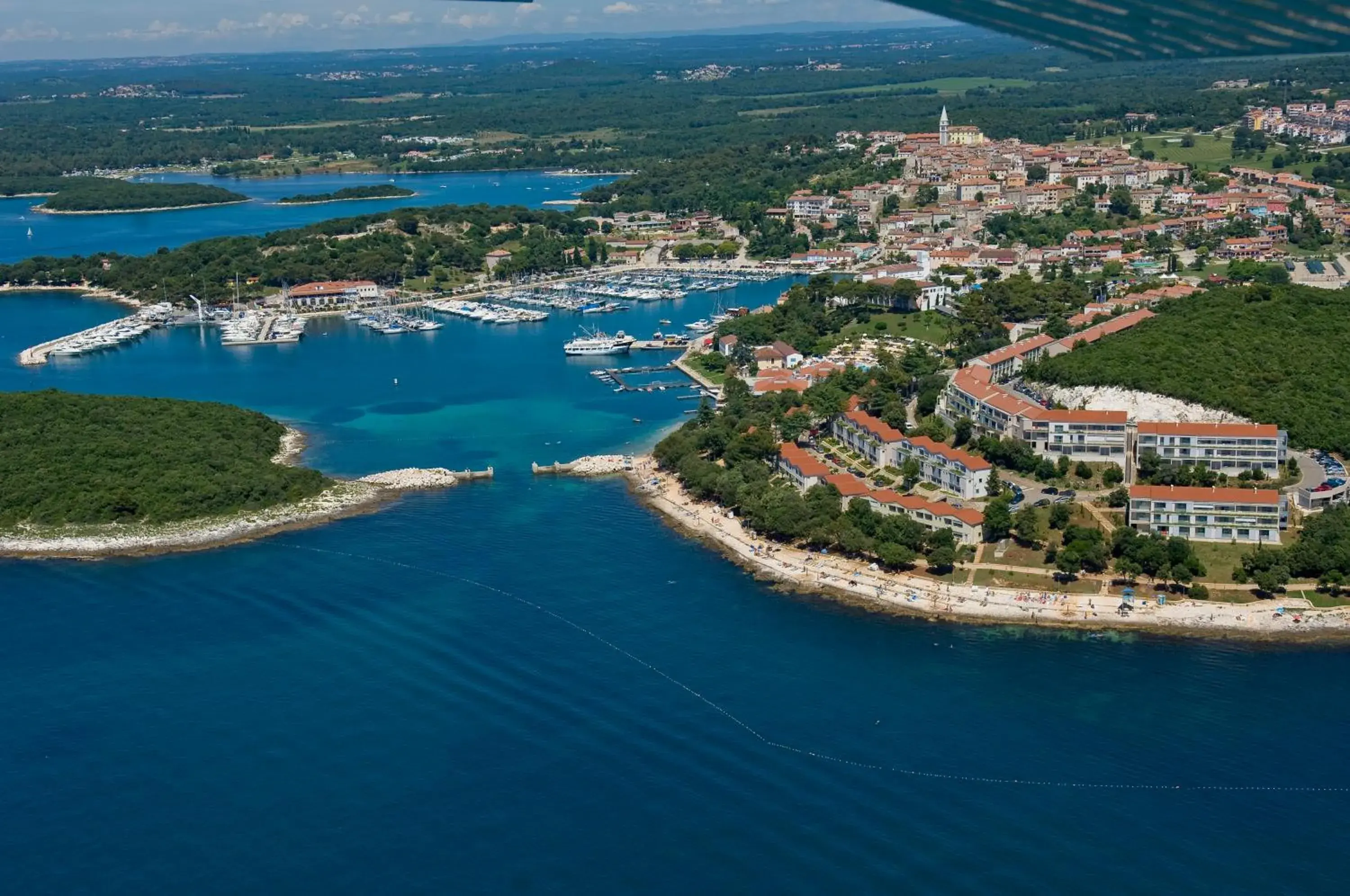 Bird's eye view in Maistra Select Belvedere Resort Bird's eye view in Maistra Select Belvedere Resort