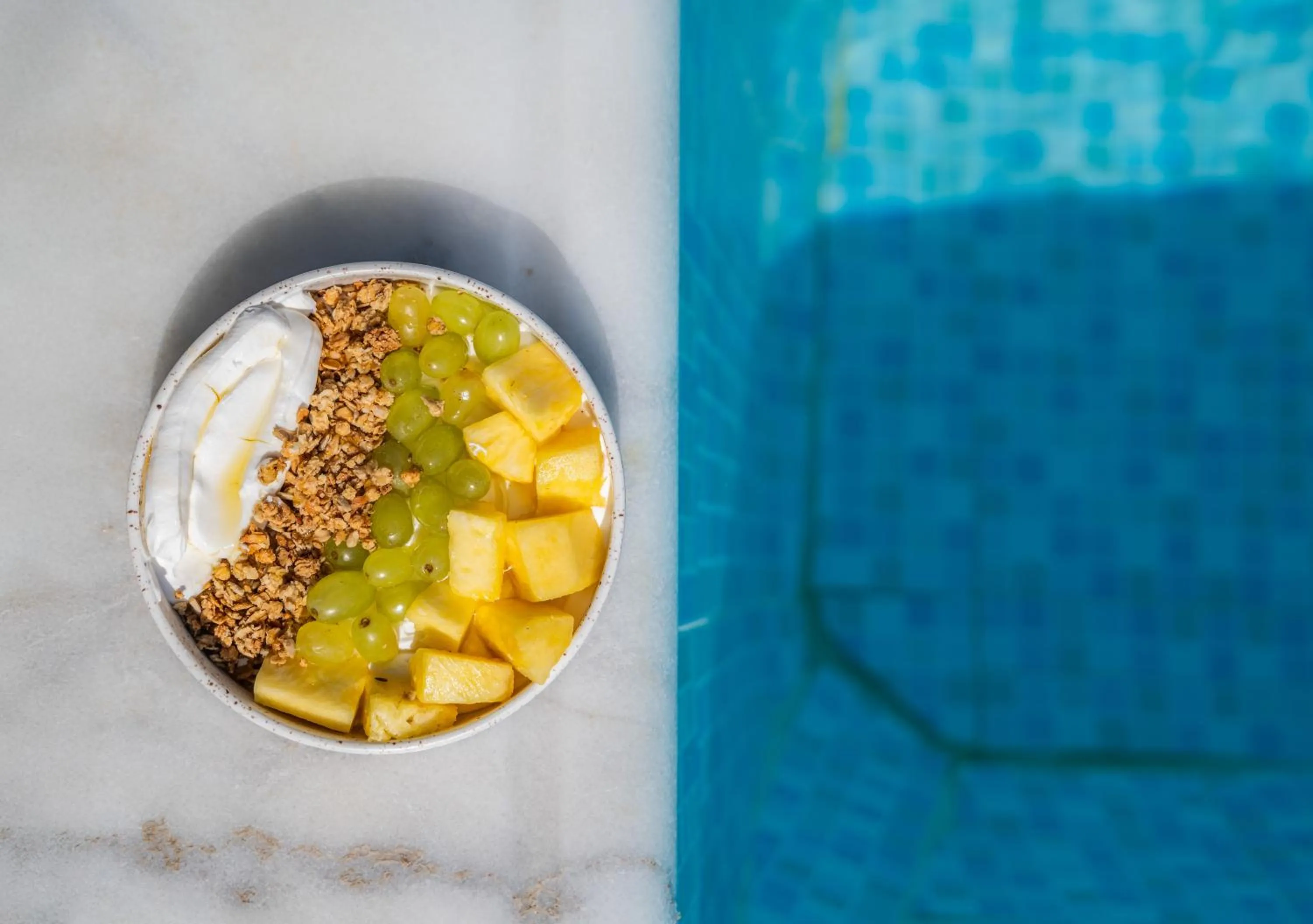 Food and drinks in La Luna Hotel