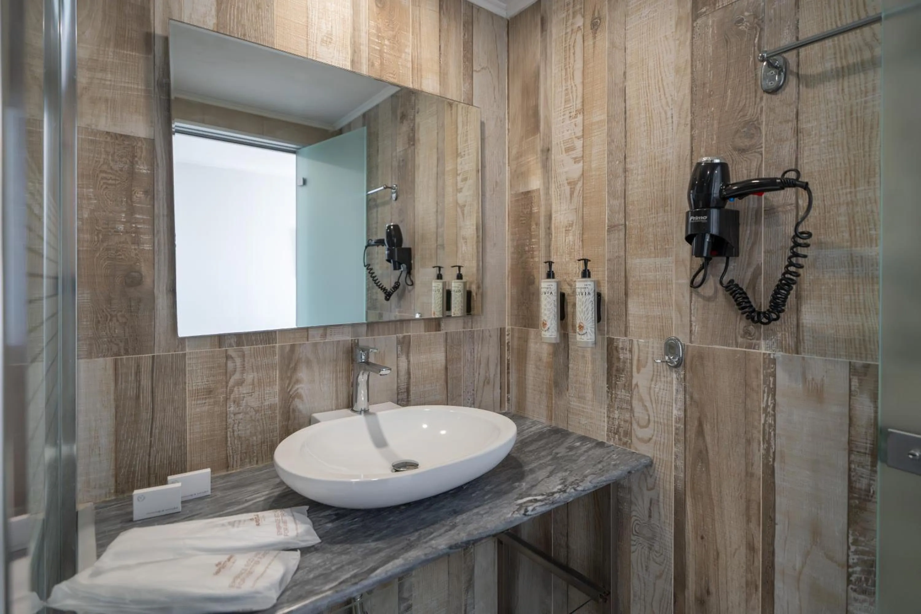 Bathroom in La Luna Hotel