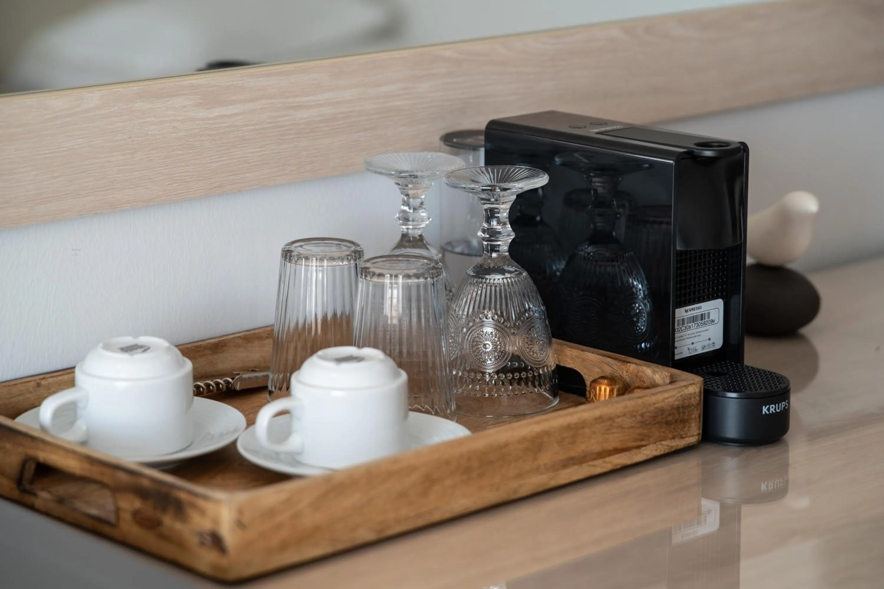 Coffee/tea facilities in La Luna Hotel