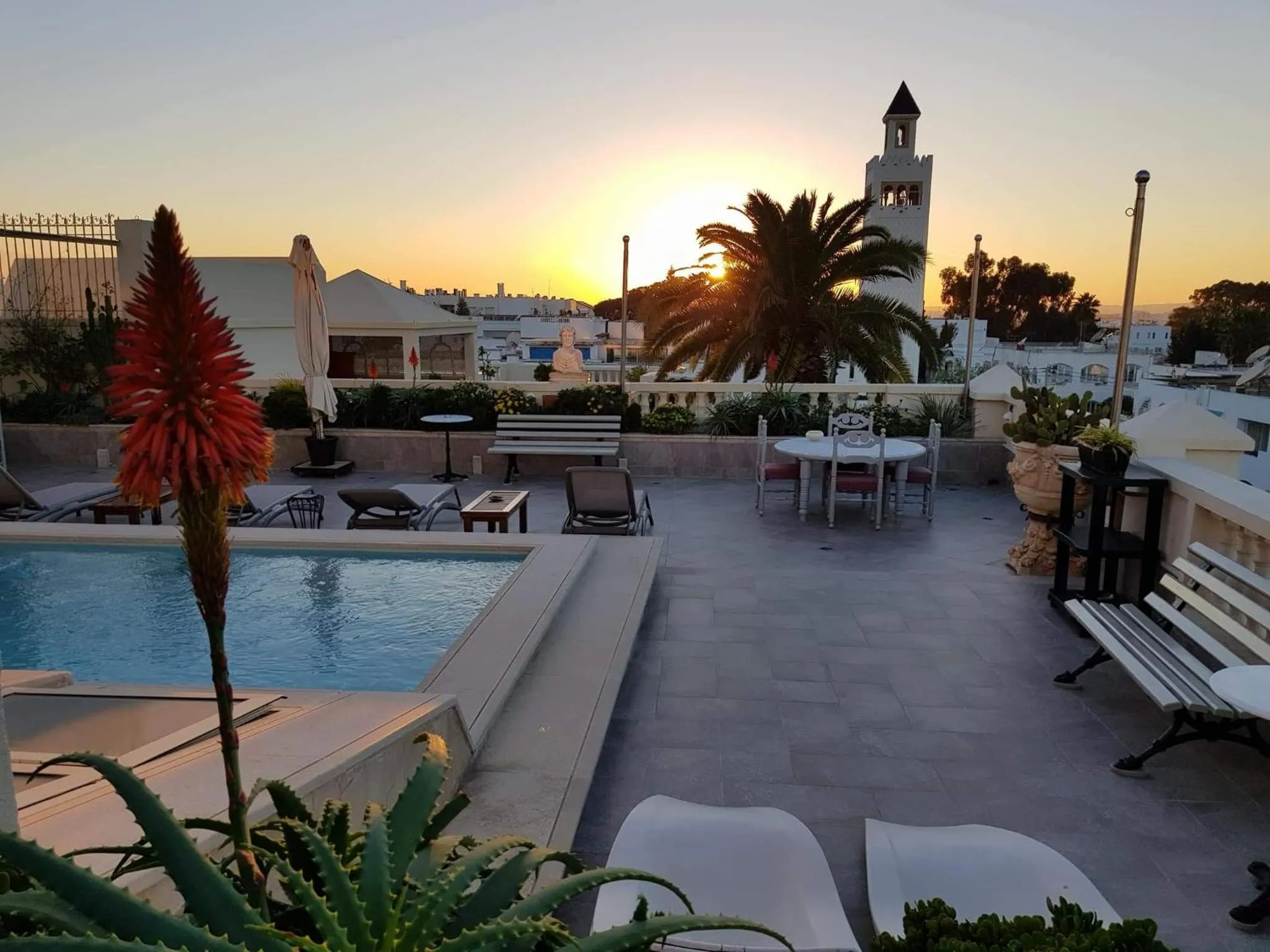 Patio in Maison d'Hôtes Dar Ennassim