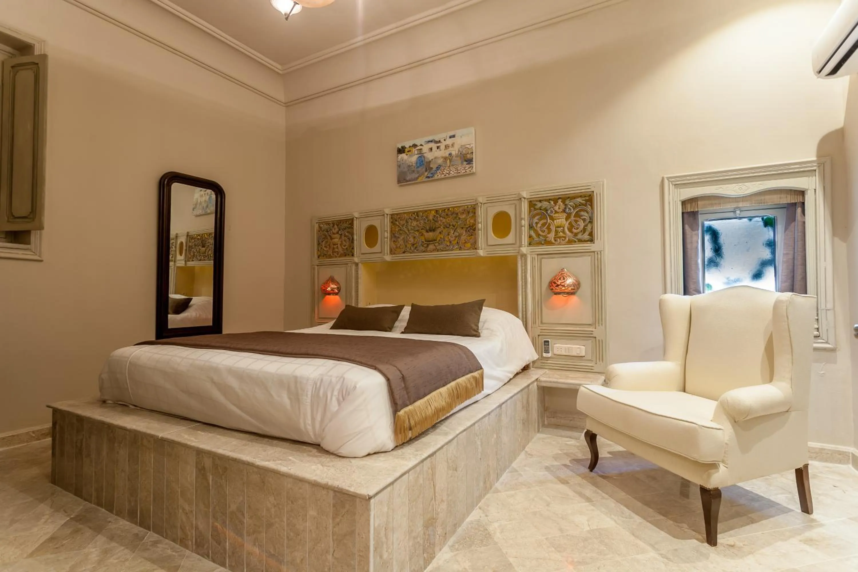 Bedroom, Bed in Maison d'Hôtes Dar Ennassim