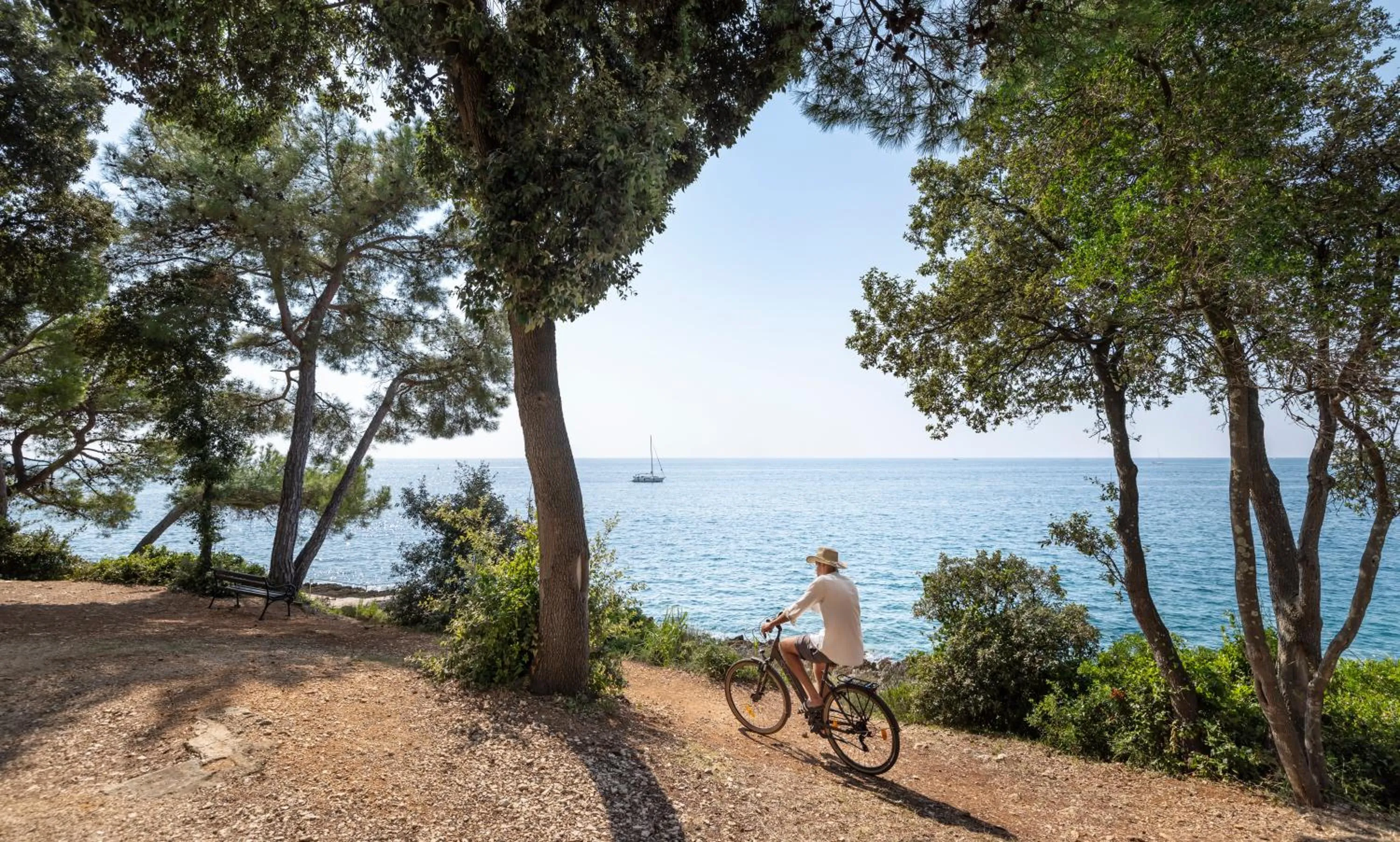 Natural landscape in Koversada Apartments Naturist Park