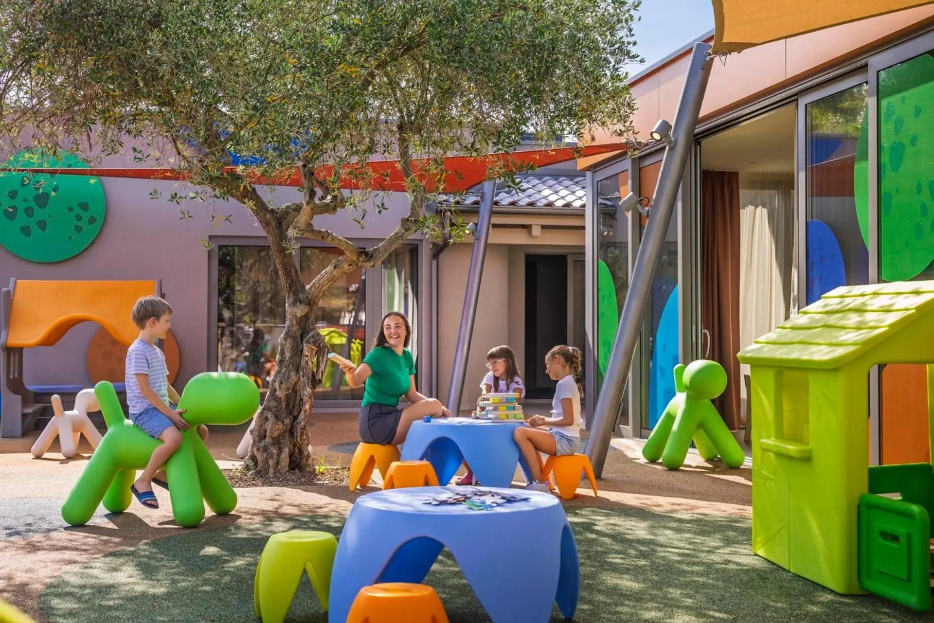 Kids's club in Koversada Apartments Naturist Park