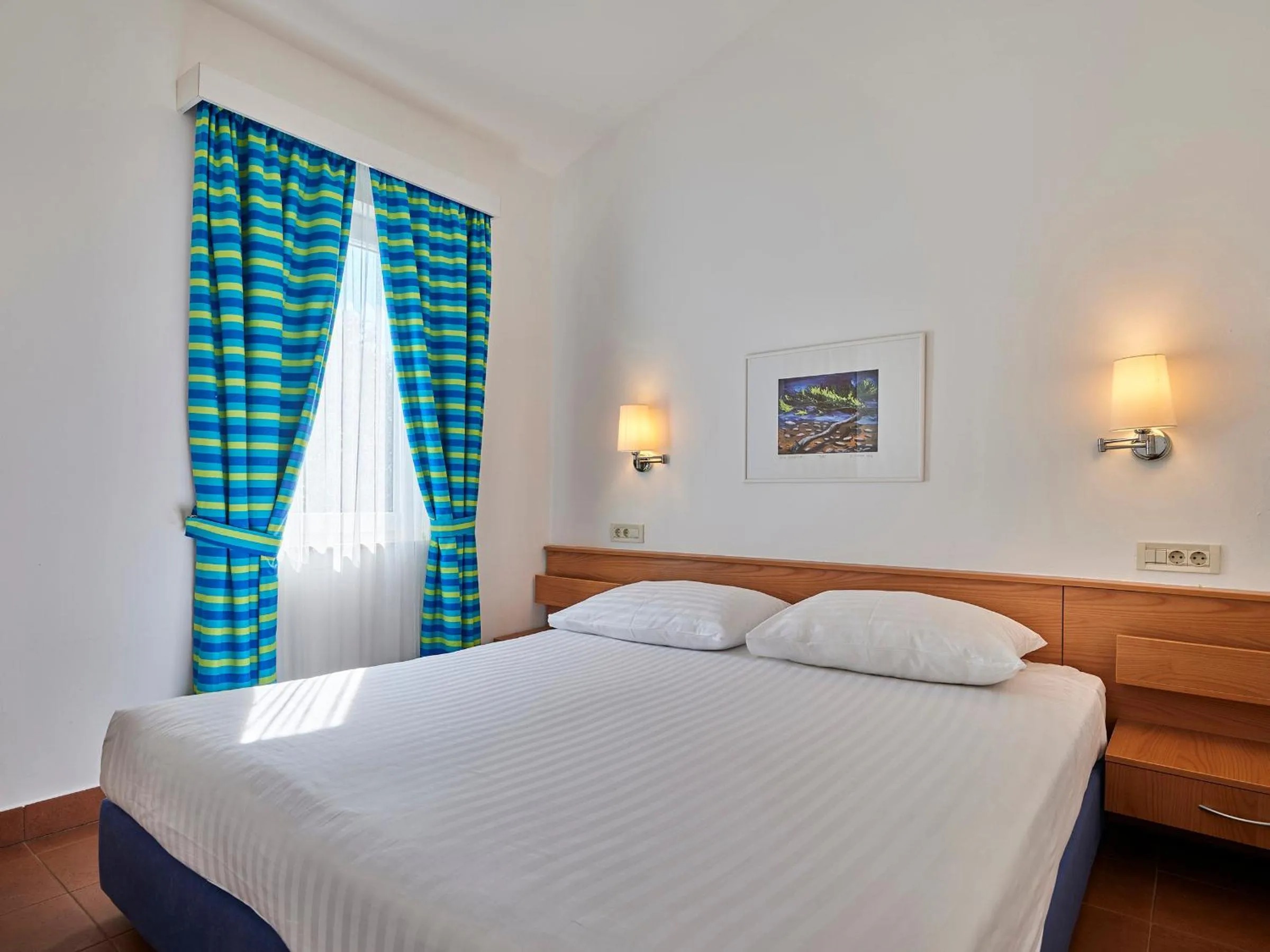 Bedroom, Bed in Koversada Apartments Naturist Park