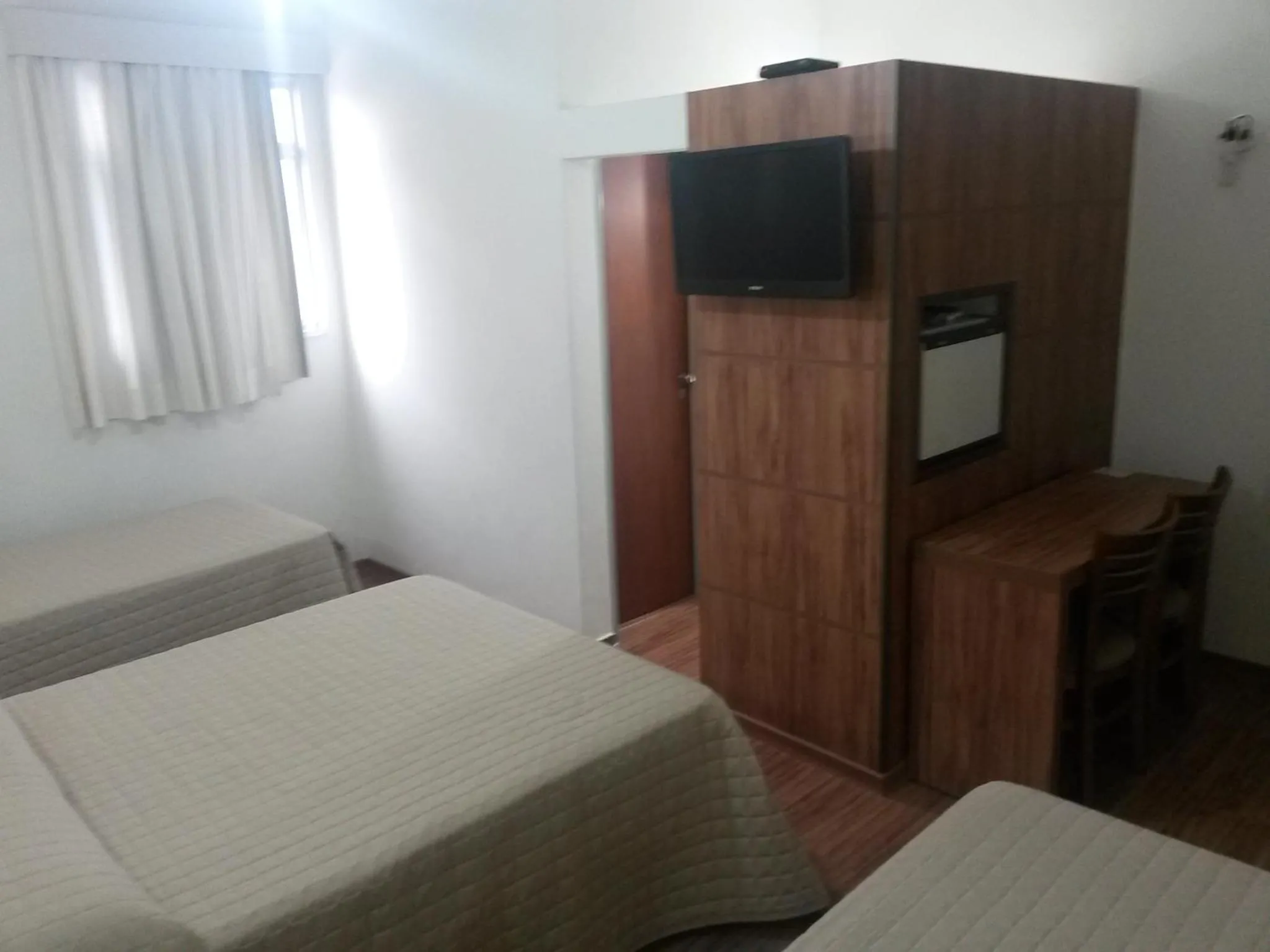 Bed in Hotel Globo Rio