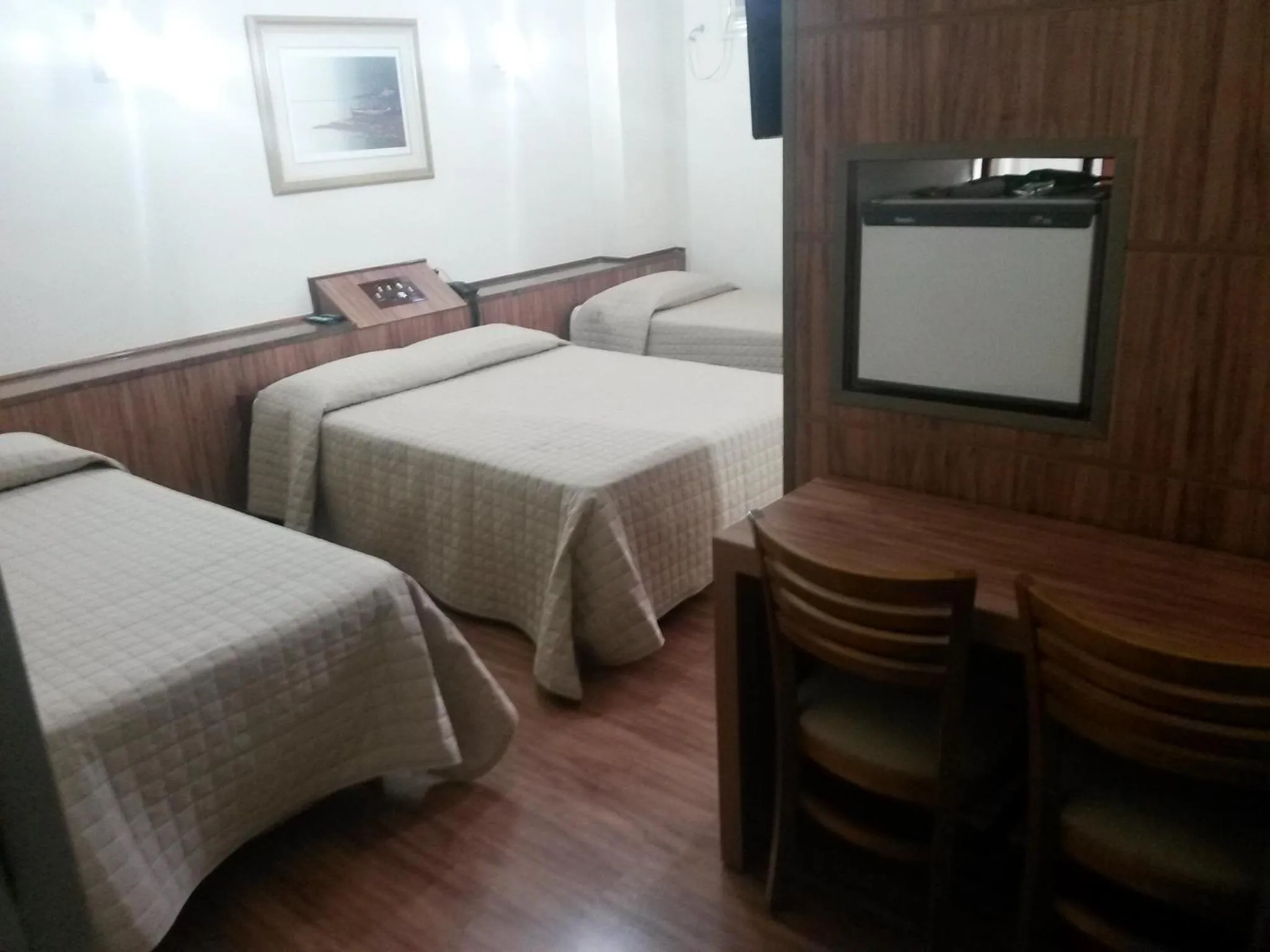 Bed in Hotel Globo Rio