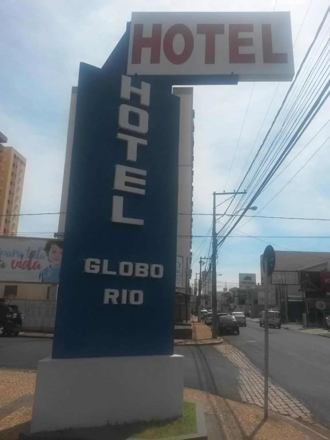 Logo/Certificate/Sign in Hotel Globo Rio
