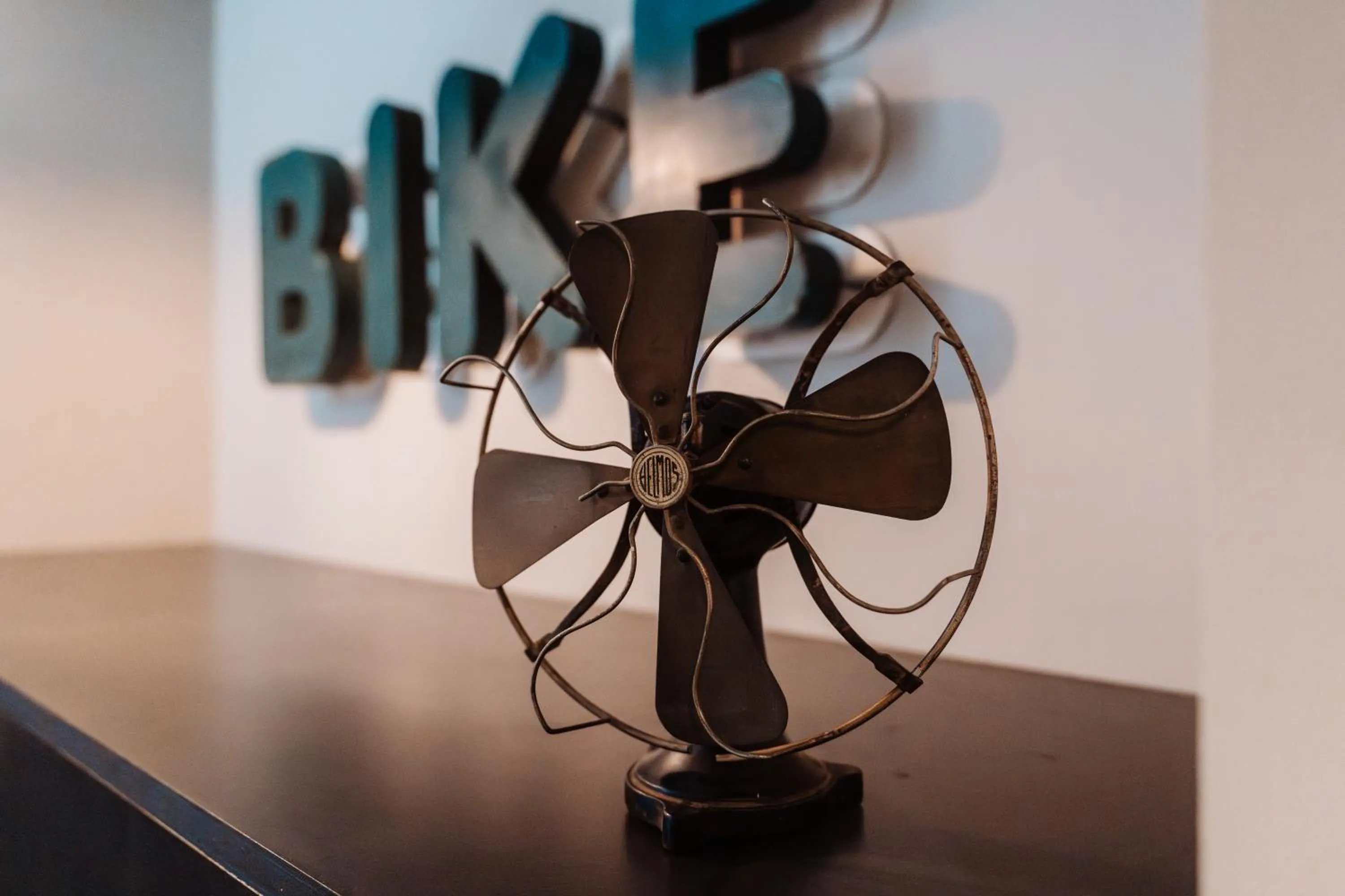 Decorative detail in BirBo Bike Hospitality