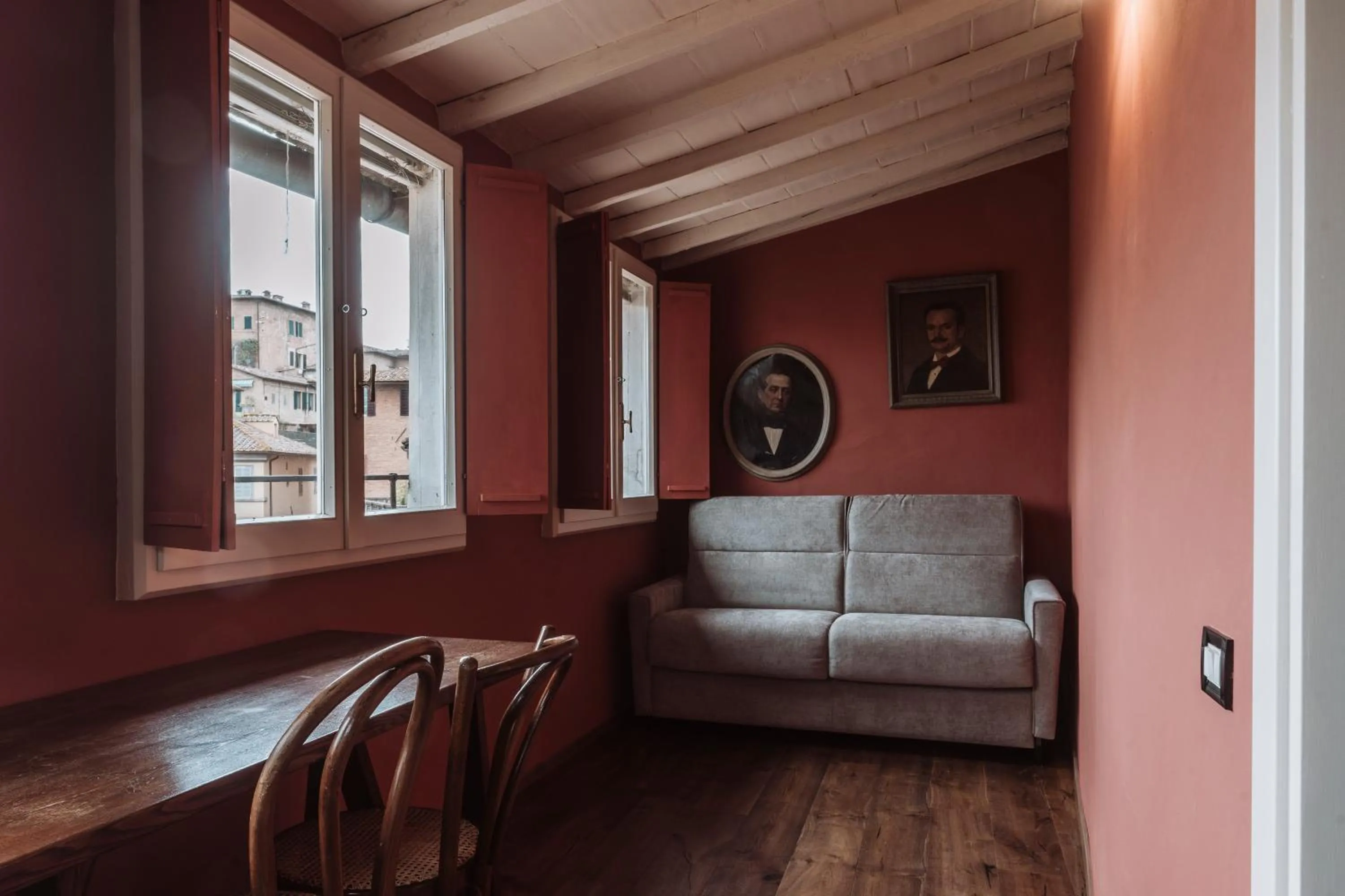 Living room in BirBo Bike Hospitality