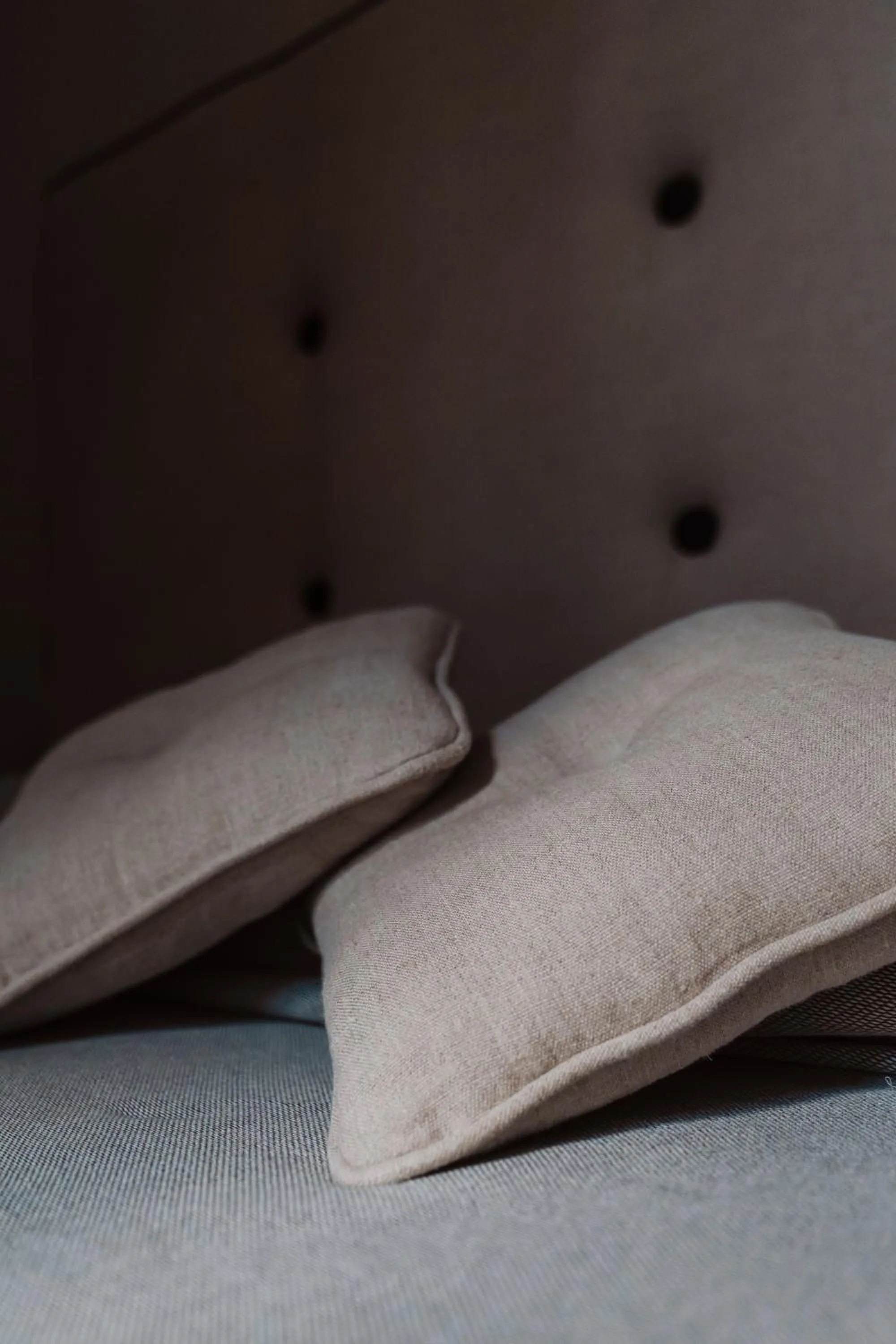 Decorative detail, Bed in BirBo Bike Hospitality