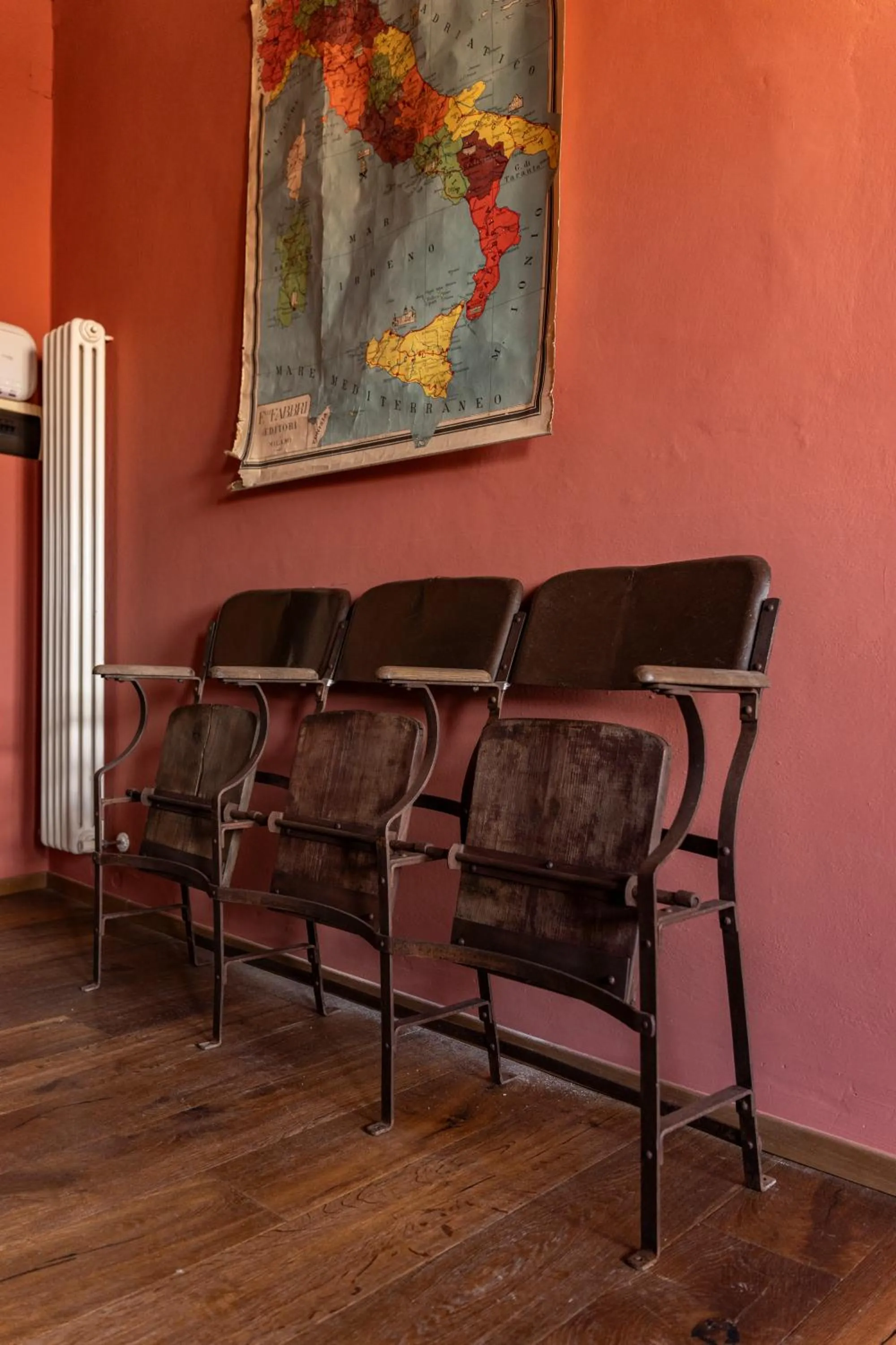 Seating area in BirBo Bike Hospitality