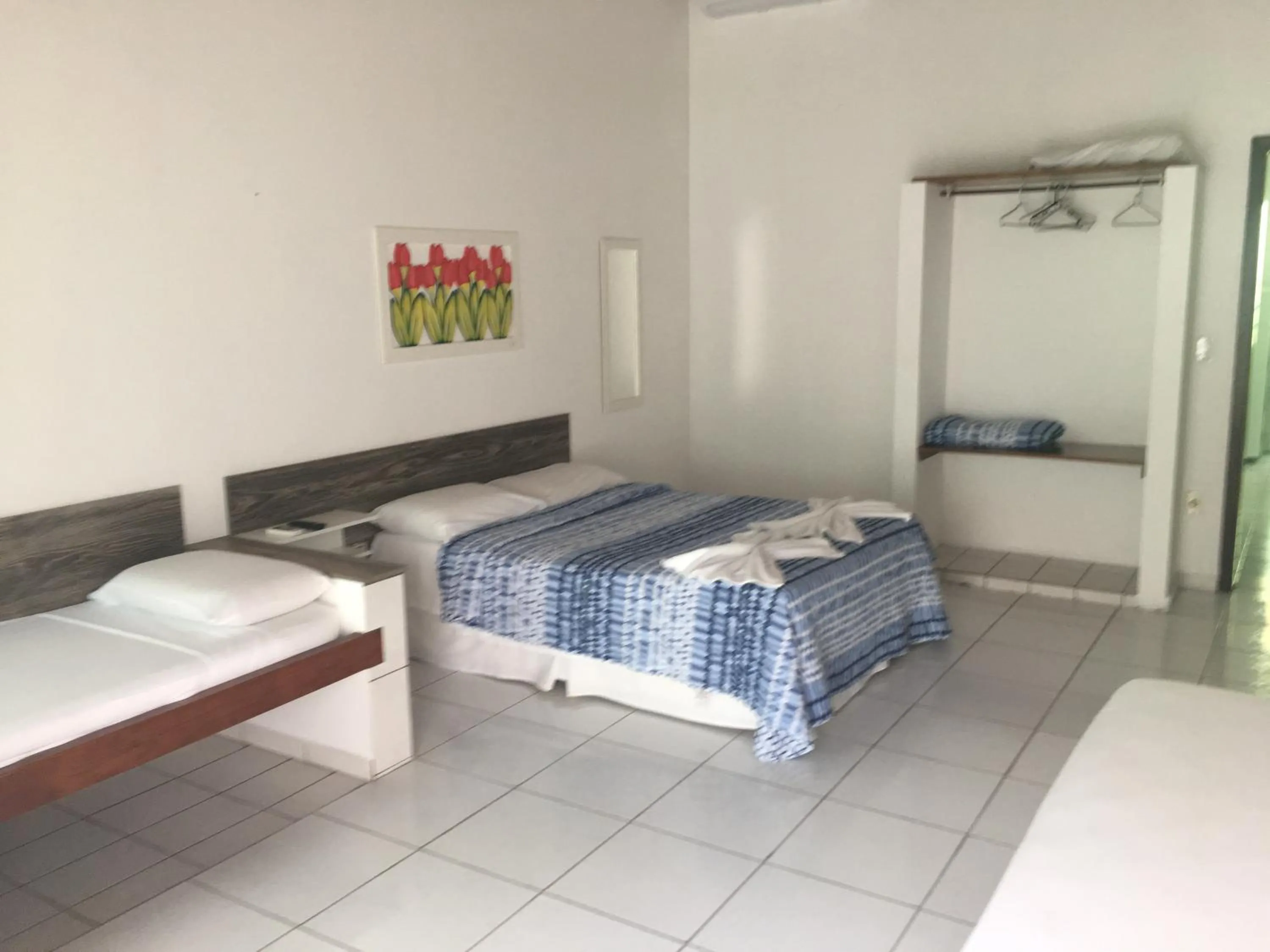 Bed in Marencanto Pousada