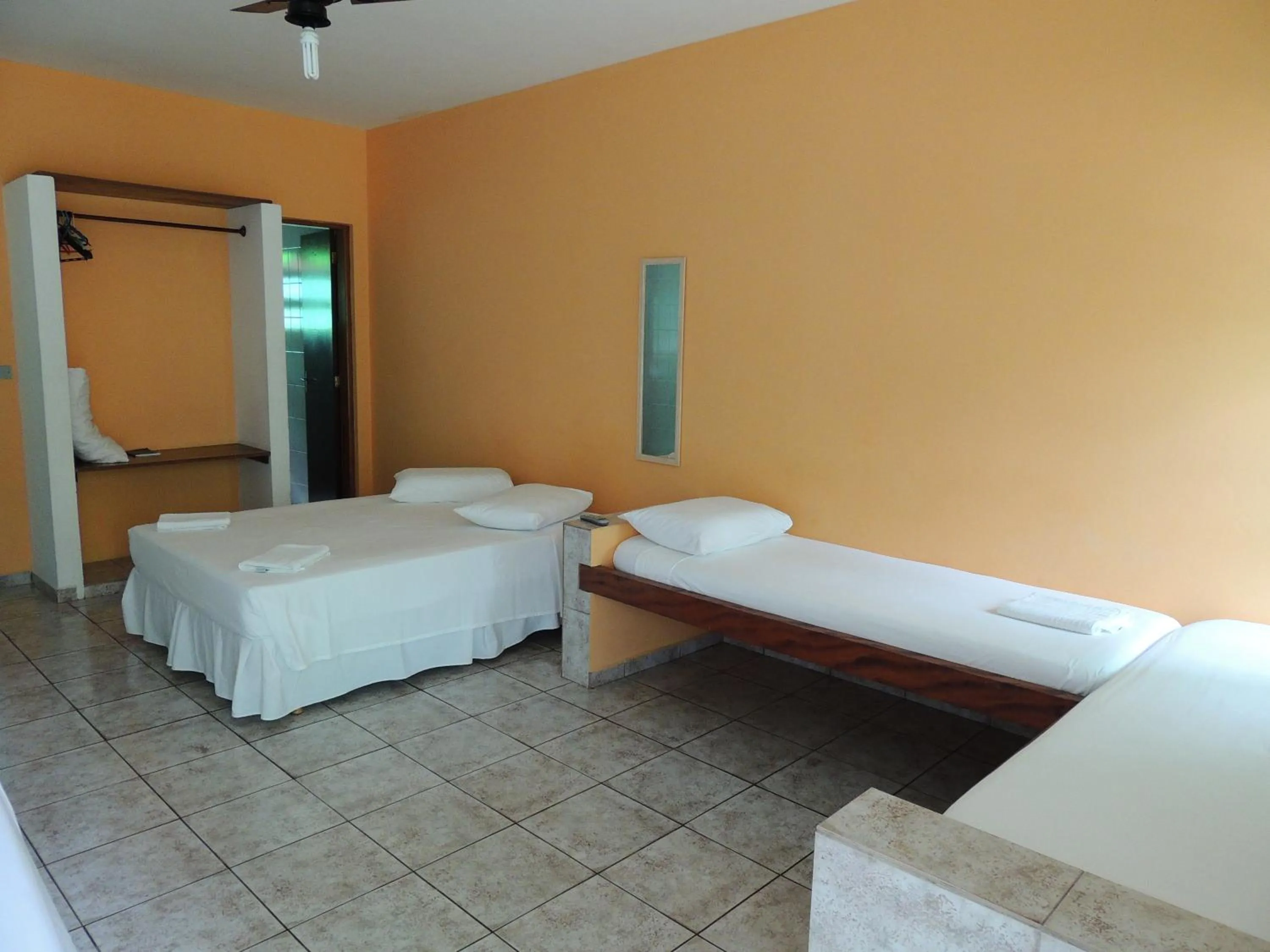 Bed in Marencanto Pousada