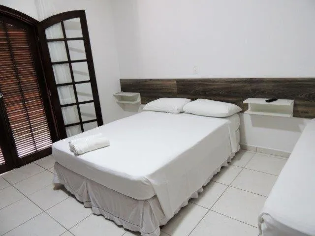 Bed in Marencanto Pousada