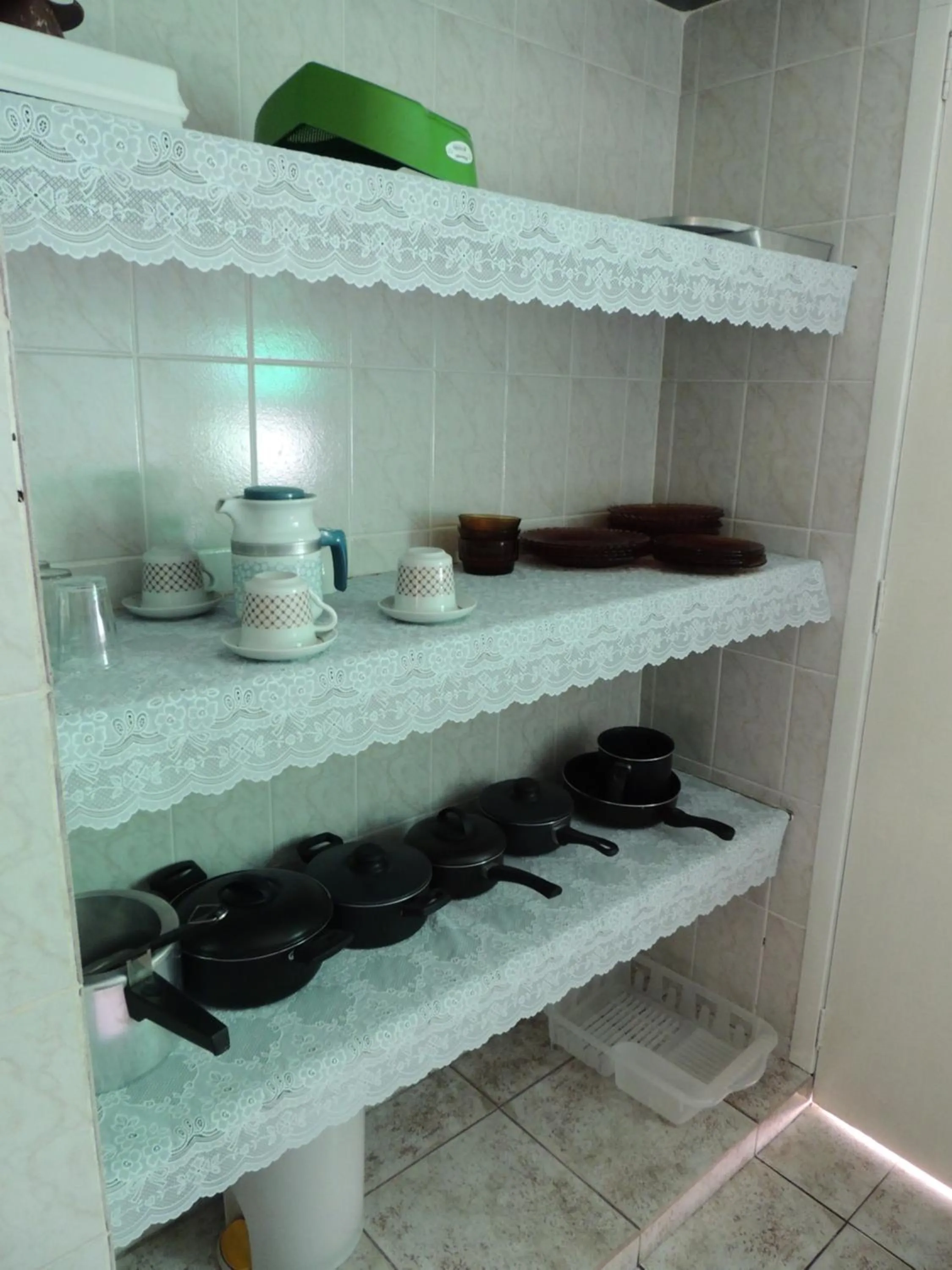 Kitchen or kitchenette in Marencanto Pousada