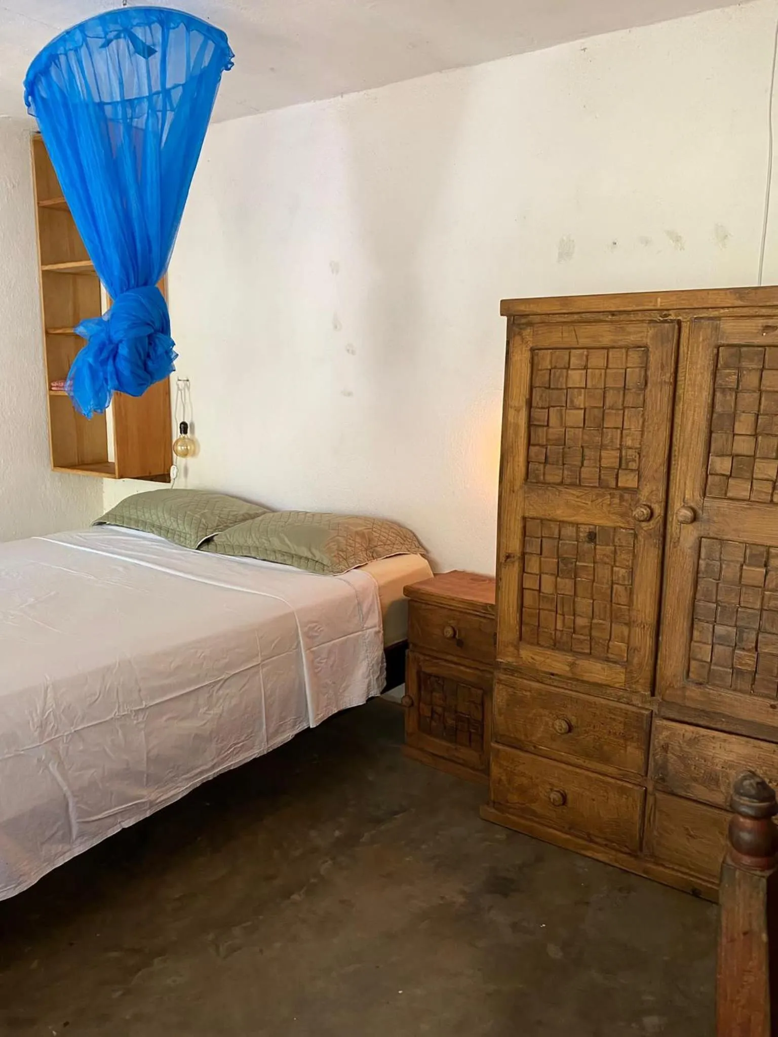 Bed in Casa Aquila Mazunte