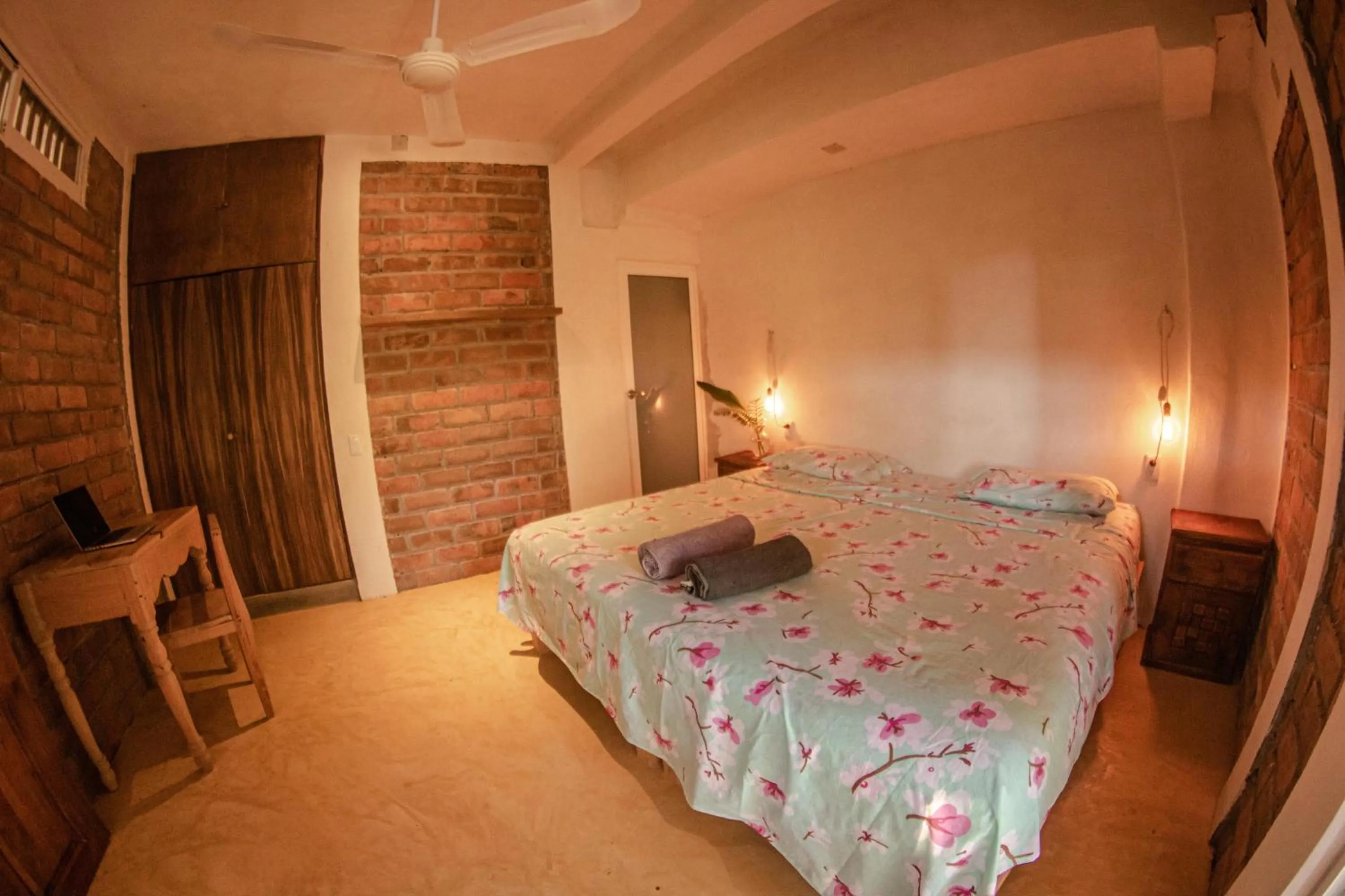 Bed in Casa Aquila Mazunte