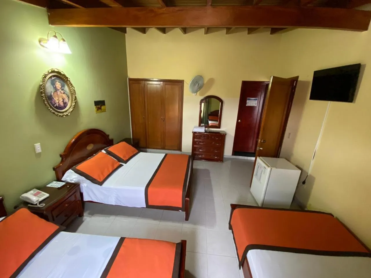 Bed in Hotel Tequendama