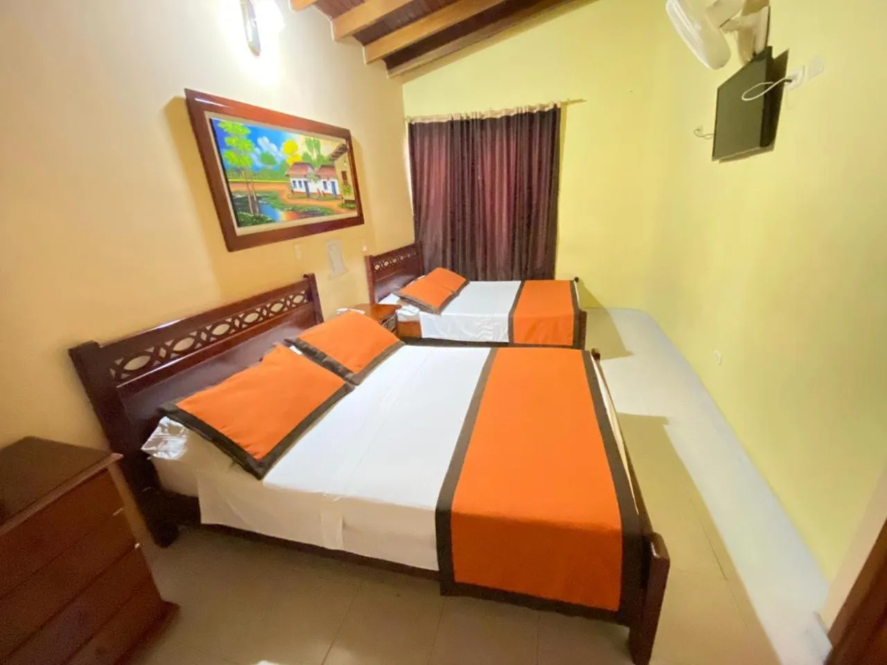 Bed in Hotel Tequendama