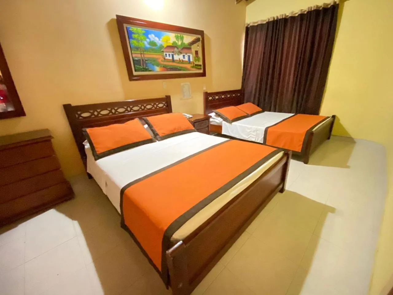 Bed in Hotel Tequendama