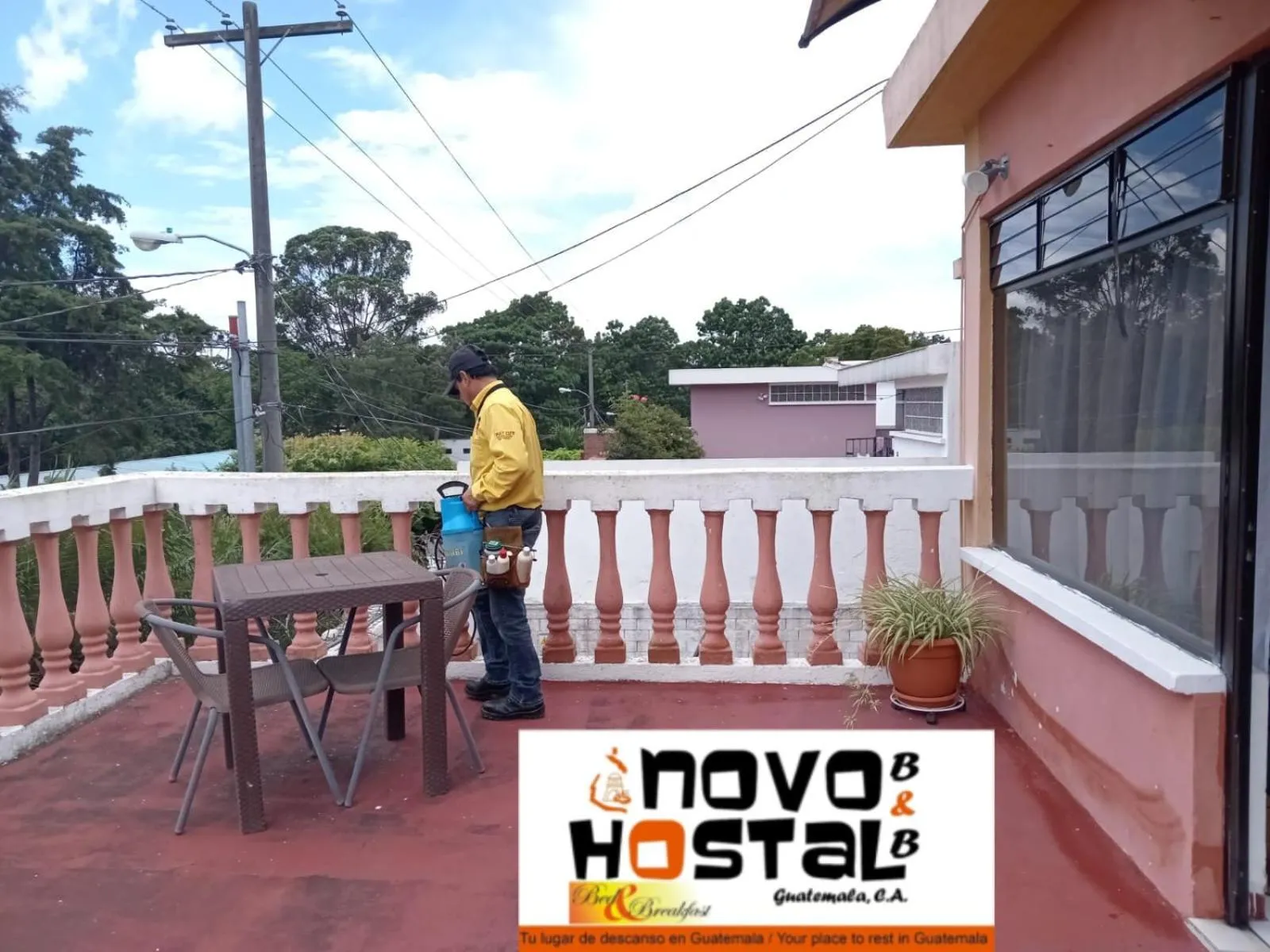 View (from property/room) in Novohostal B&B
