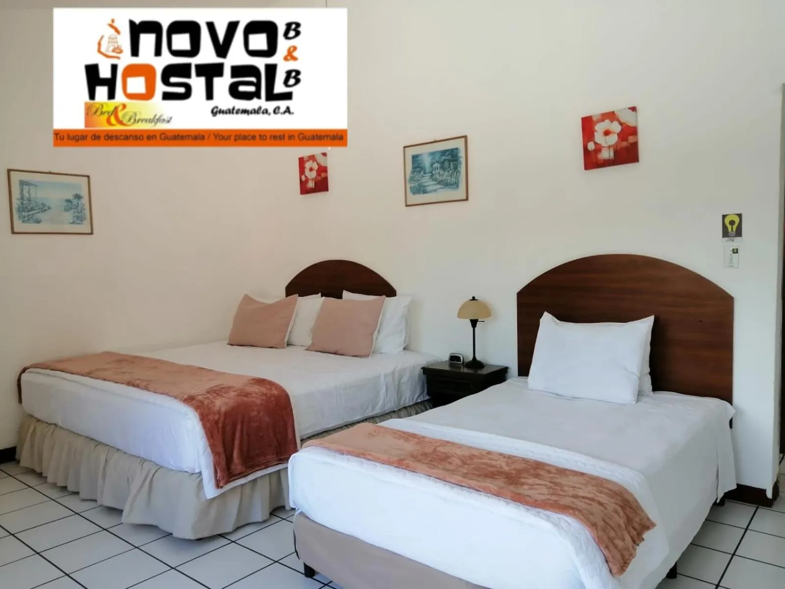 Bed in Novohostal B&B