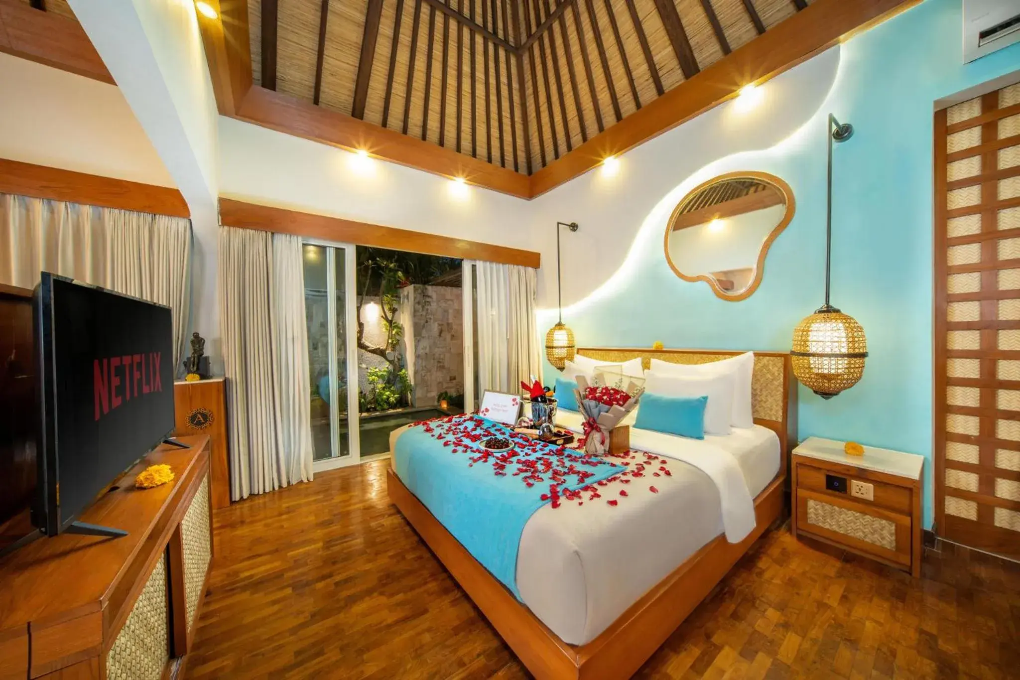 Area and facilities, Bed in Aksari Villa Seminyak by Ini Vie Hospitality Area and facilities, Bed in Aksari Villa Seminyak by Ini Vie Hospitality