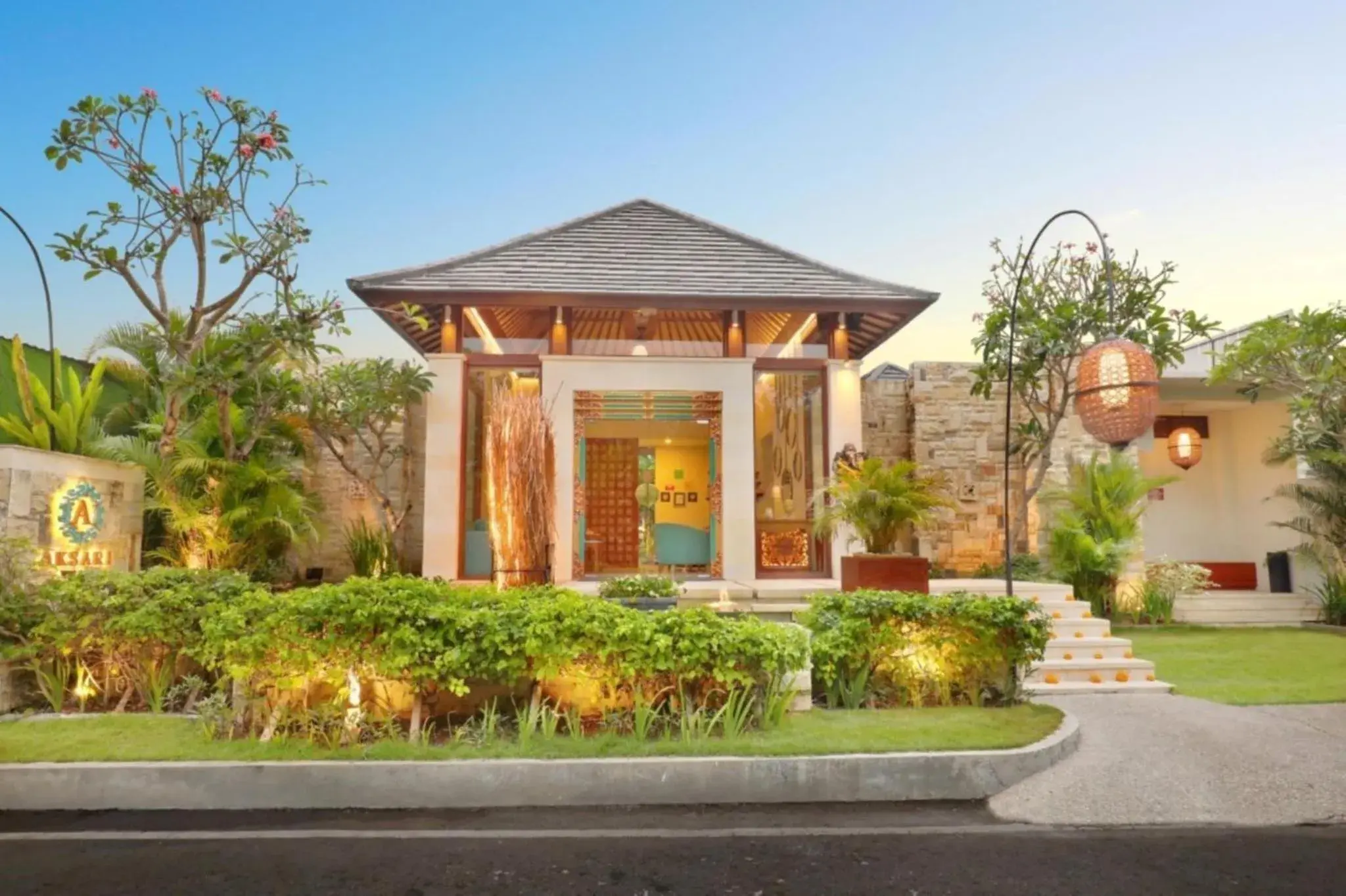 Property building in Aksari Villa Seminyak by Ini Vie Hospitality Property building in Aksari Villa Seminyak by Ini Vie Hospitality