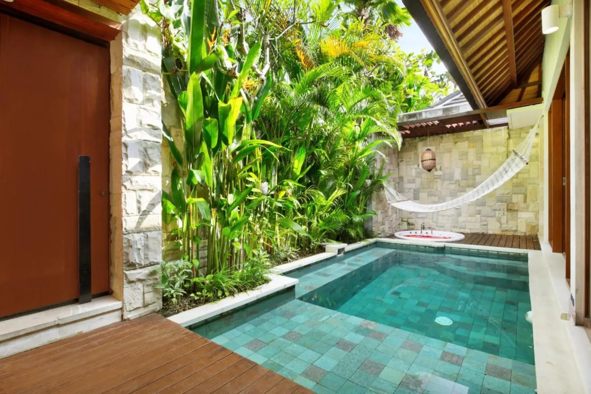 Swimming pool in Aksari Villa Seminyak by Ini Vie Hospitality Swimming pool in Aksari Villa Seminyak by Ini Vie Hospitality
