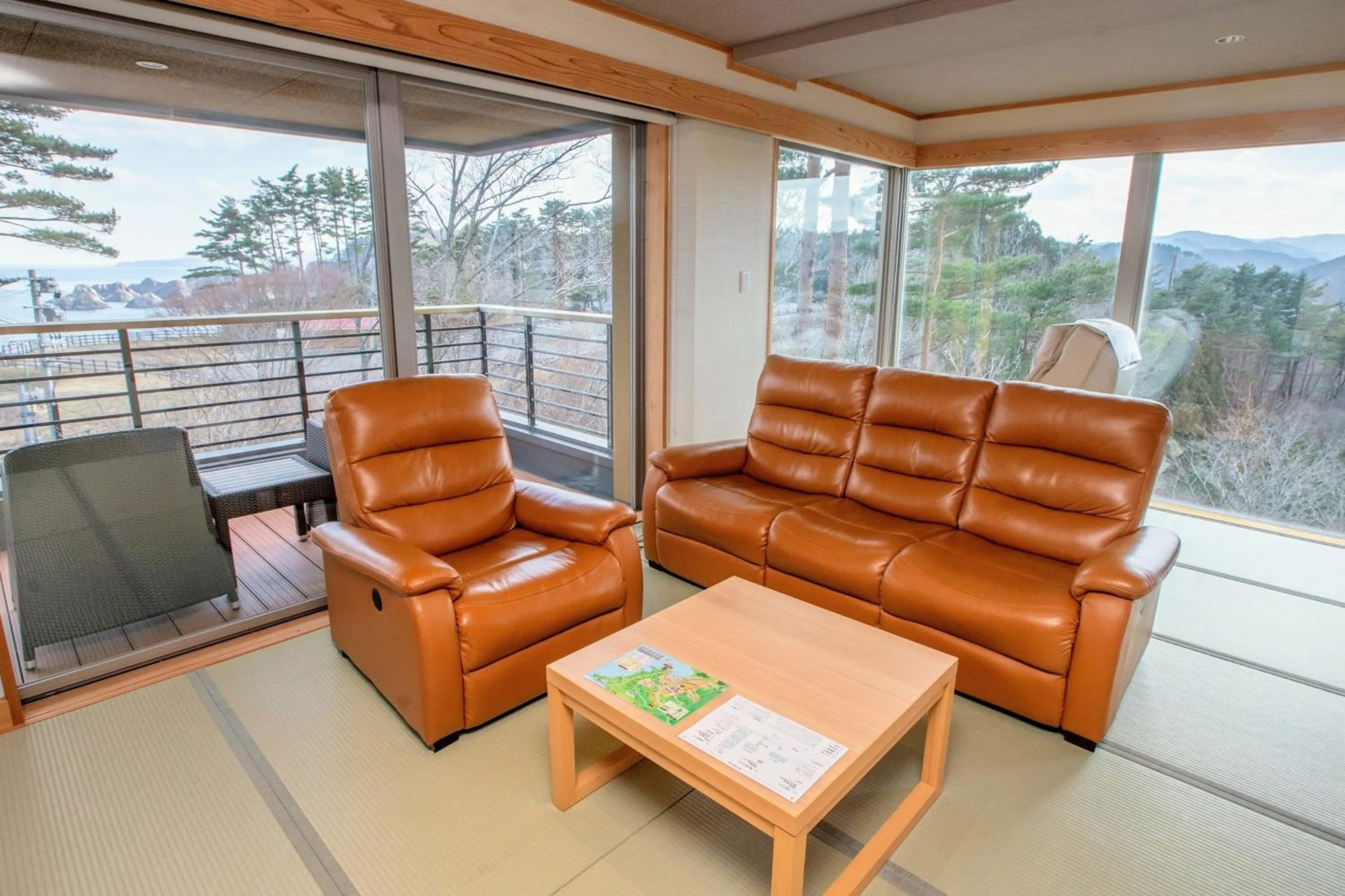 Living room in Nagisatei Taroan