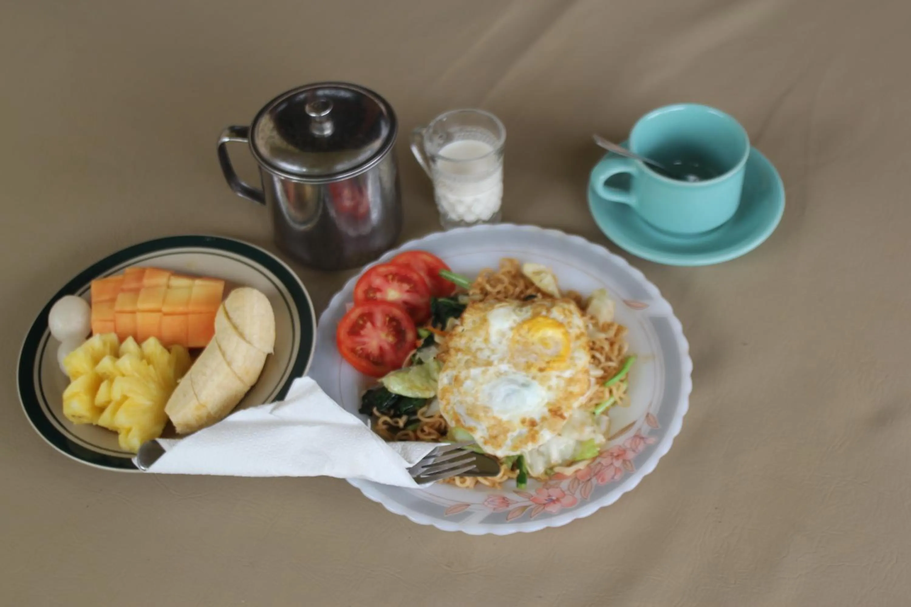 Breakfast in Surya Homestay