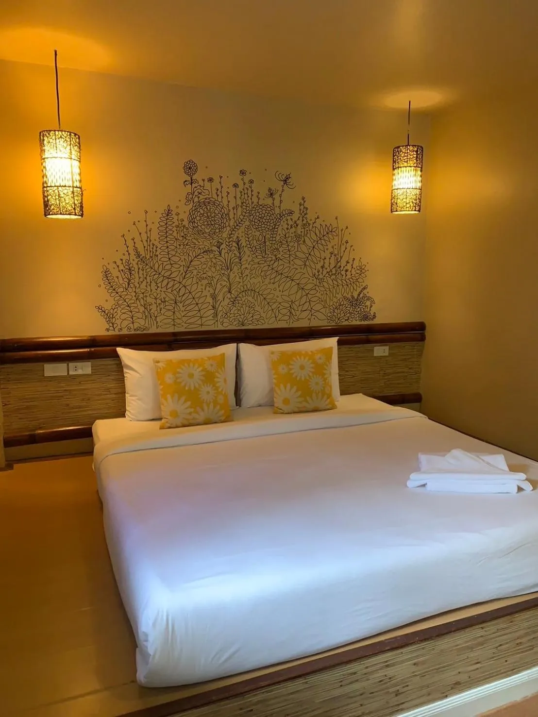 Bed in Naturalpark Resort De Wangthong
