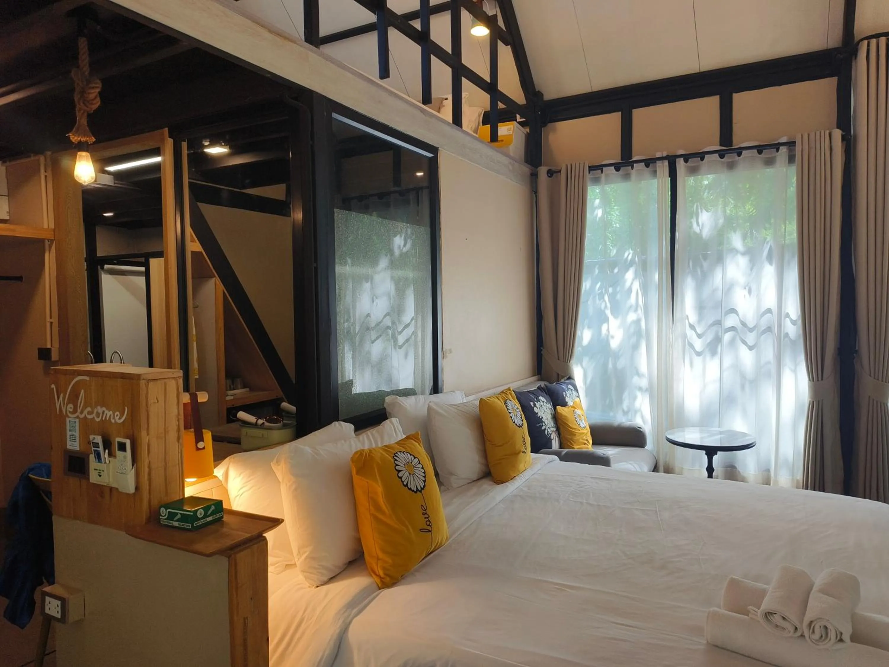 Bed in Naturalpark Resort De Wangthong