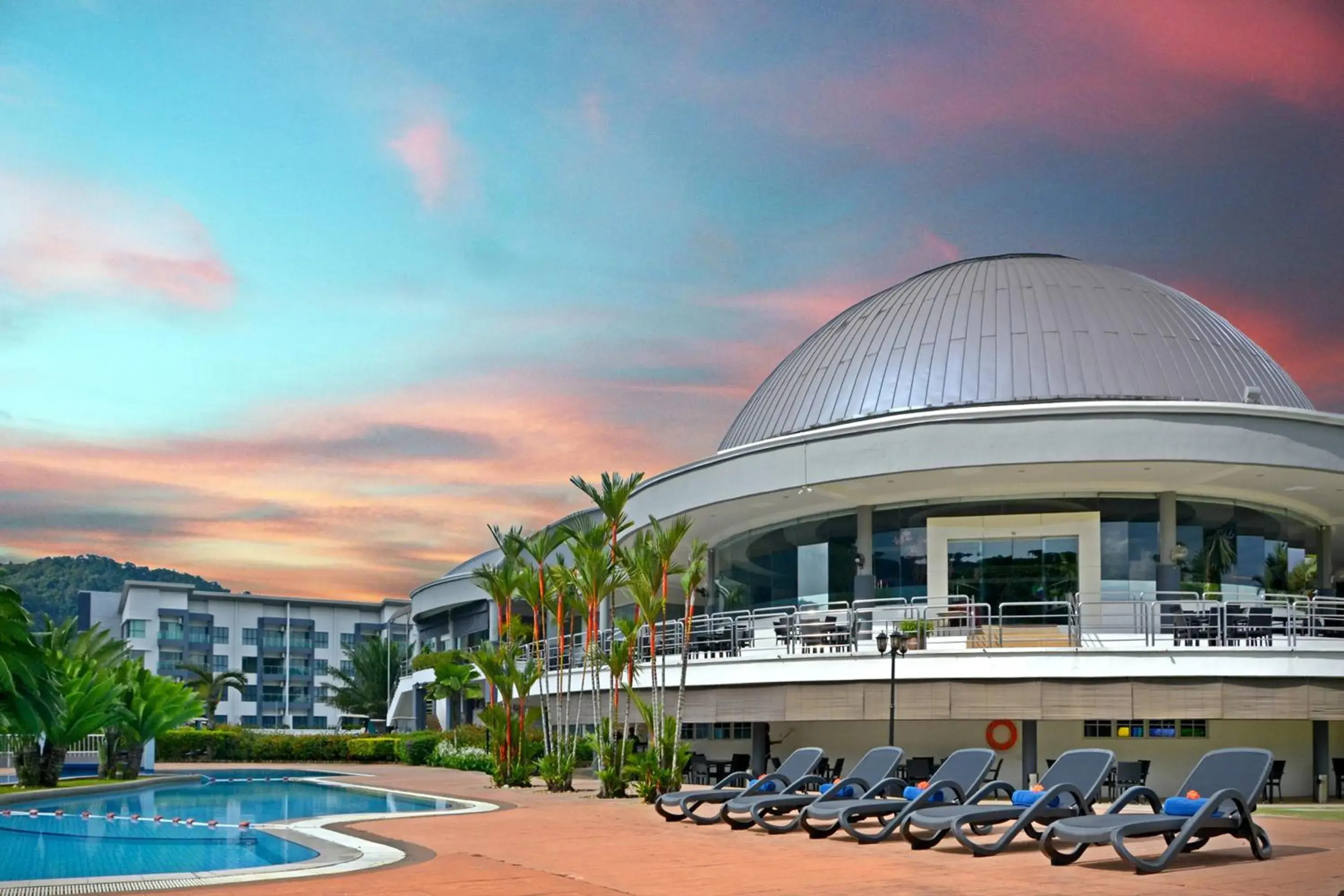 Landmark view in Meru Suites at Meru Valley Resort Landmark view in Meru Suites at Meru Valley Resort