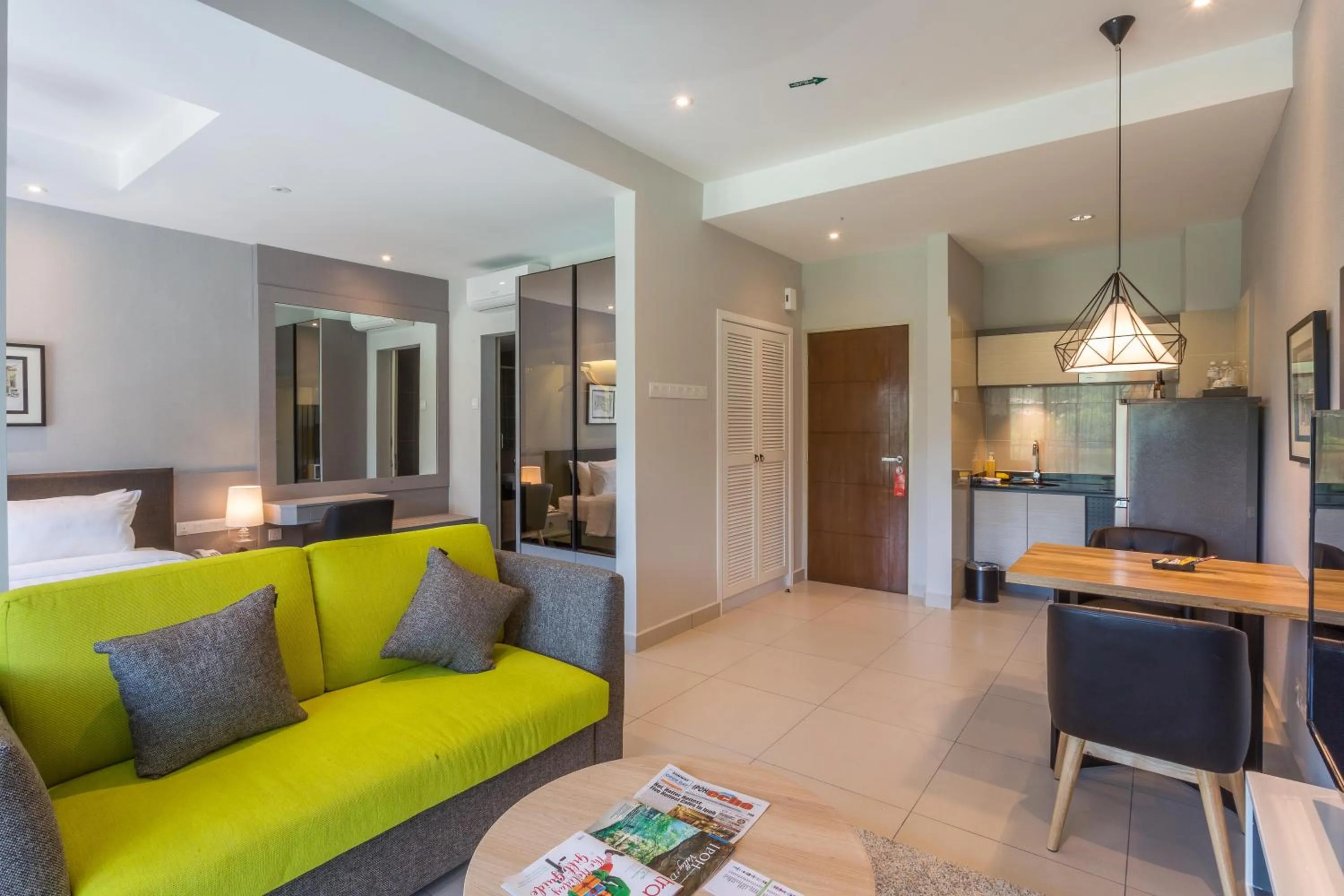 Living room in Meru Suites at Meru Valley Resort