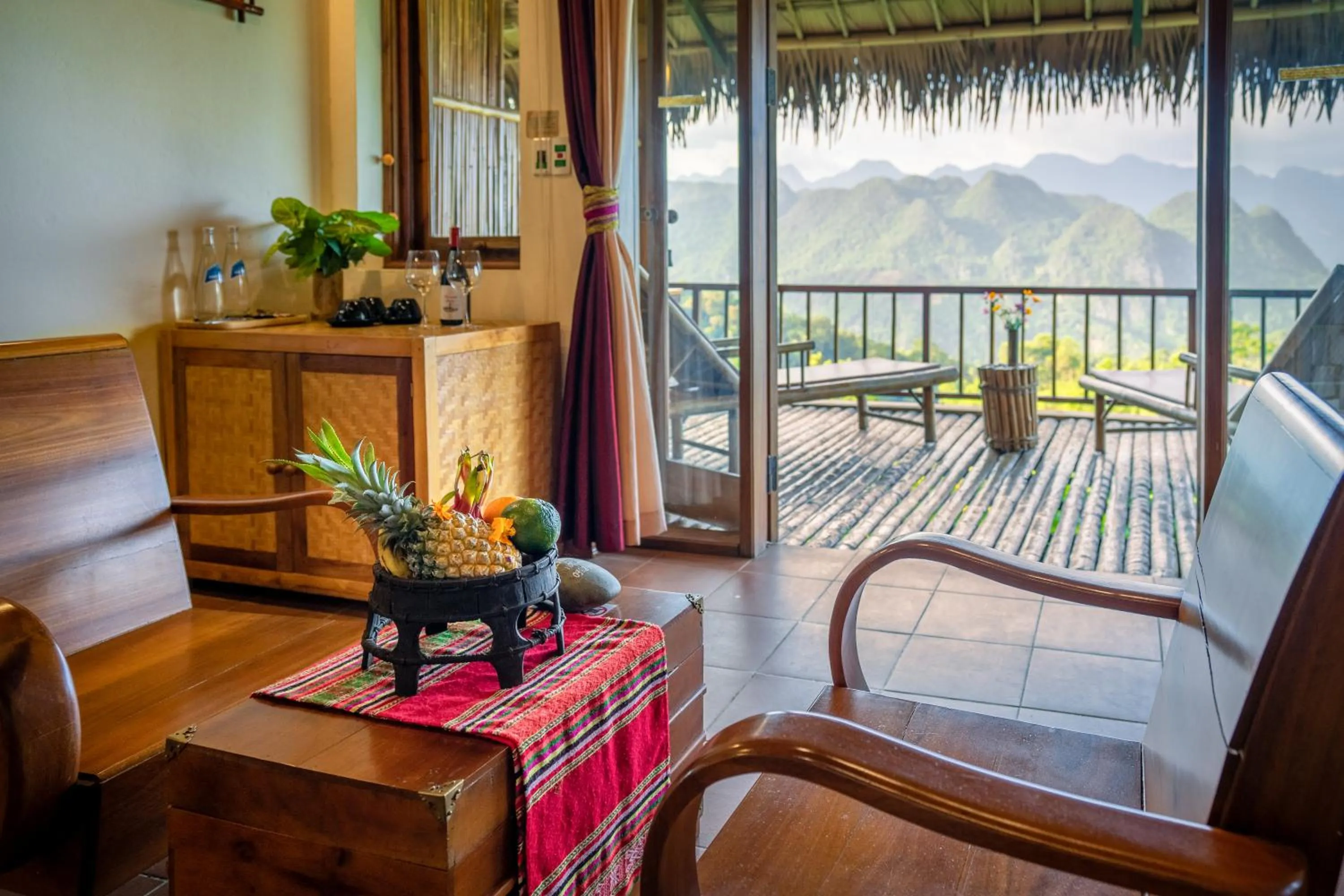 View (from property/room) in Puluong Retreat