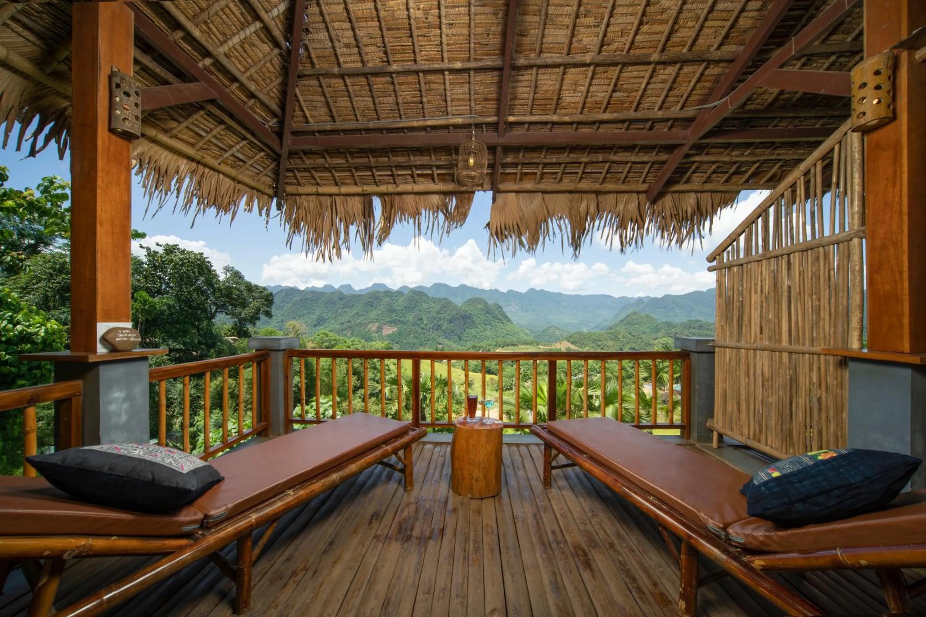 View (from property/room) in Puluong Retreat