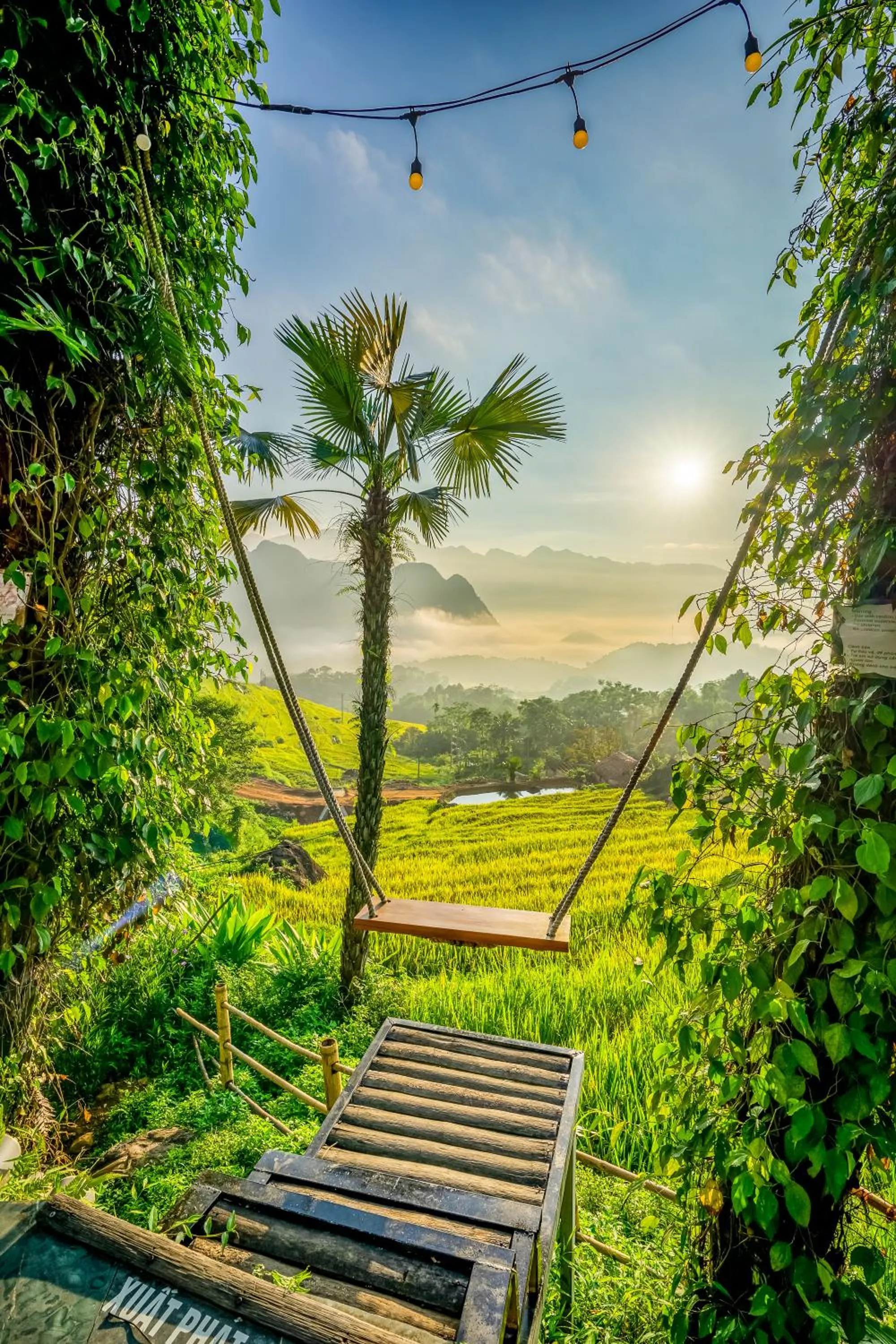 Natural landscape in Puluong Retreat