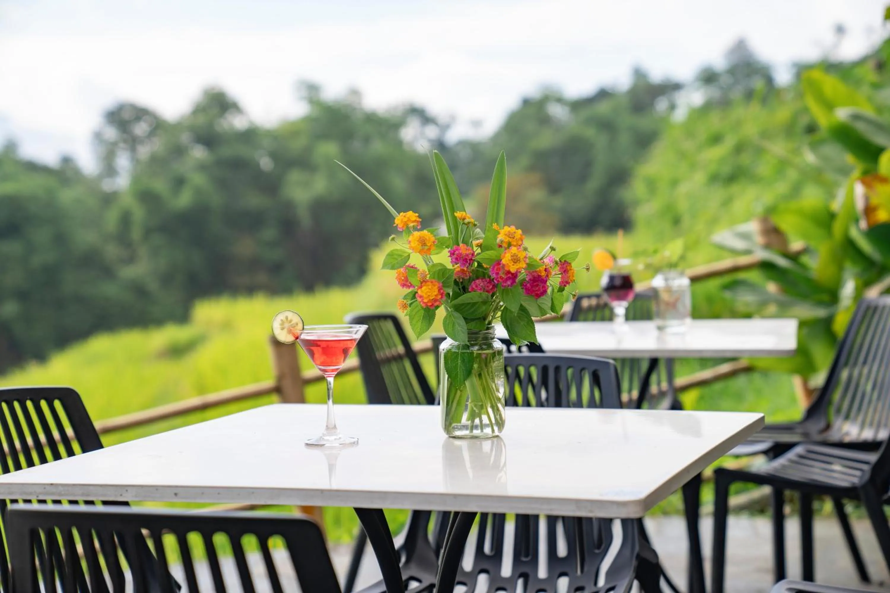 Lounge or bar in Puluong Retreat