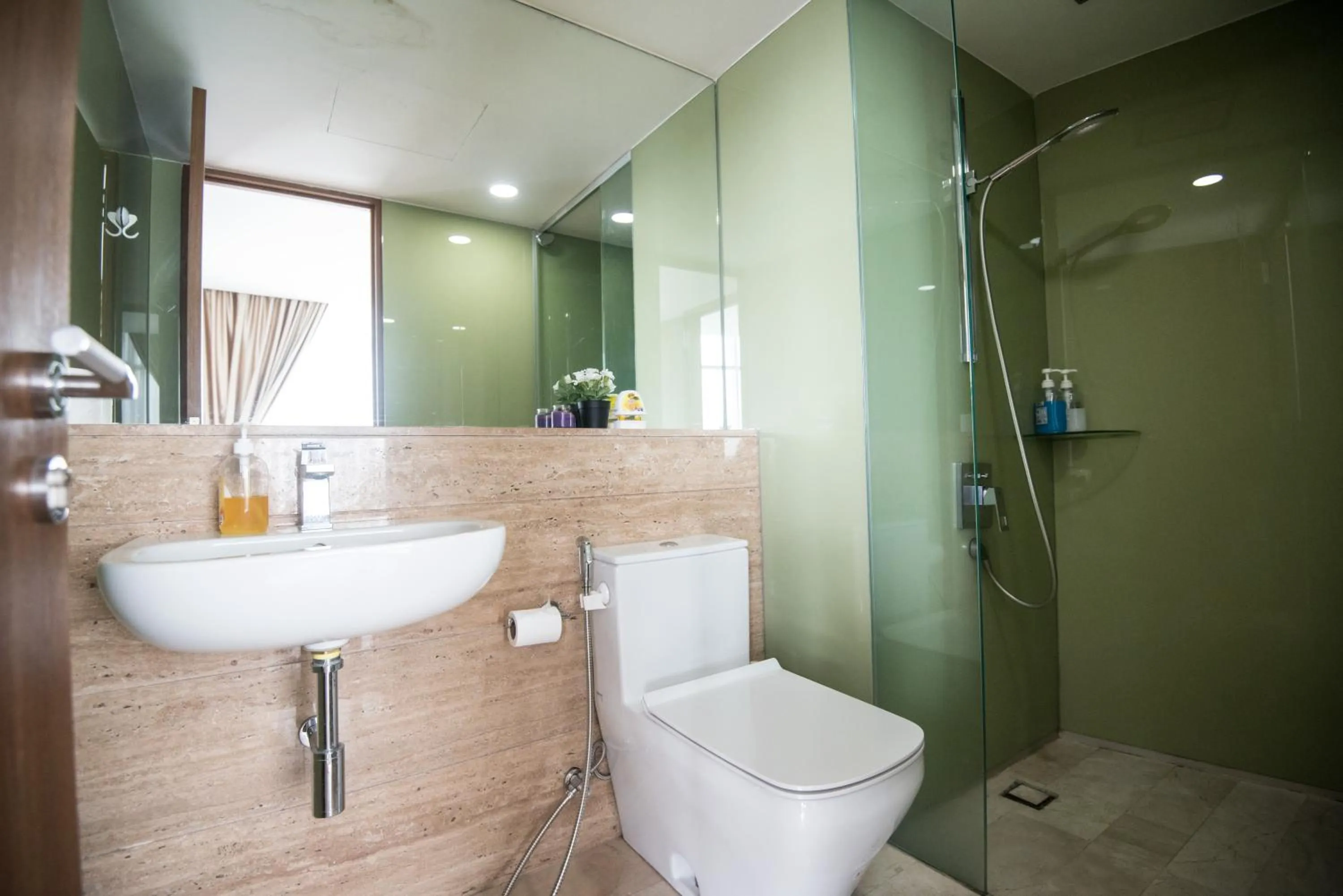 Bathroom in Vortex KLCC by Luxury Suites Asia