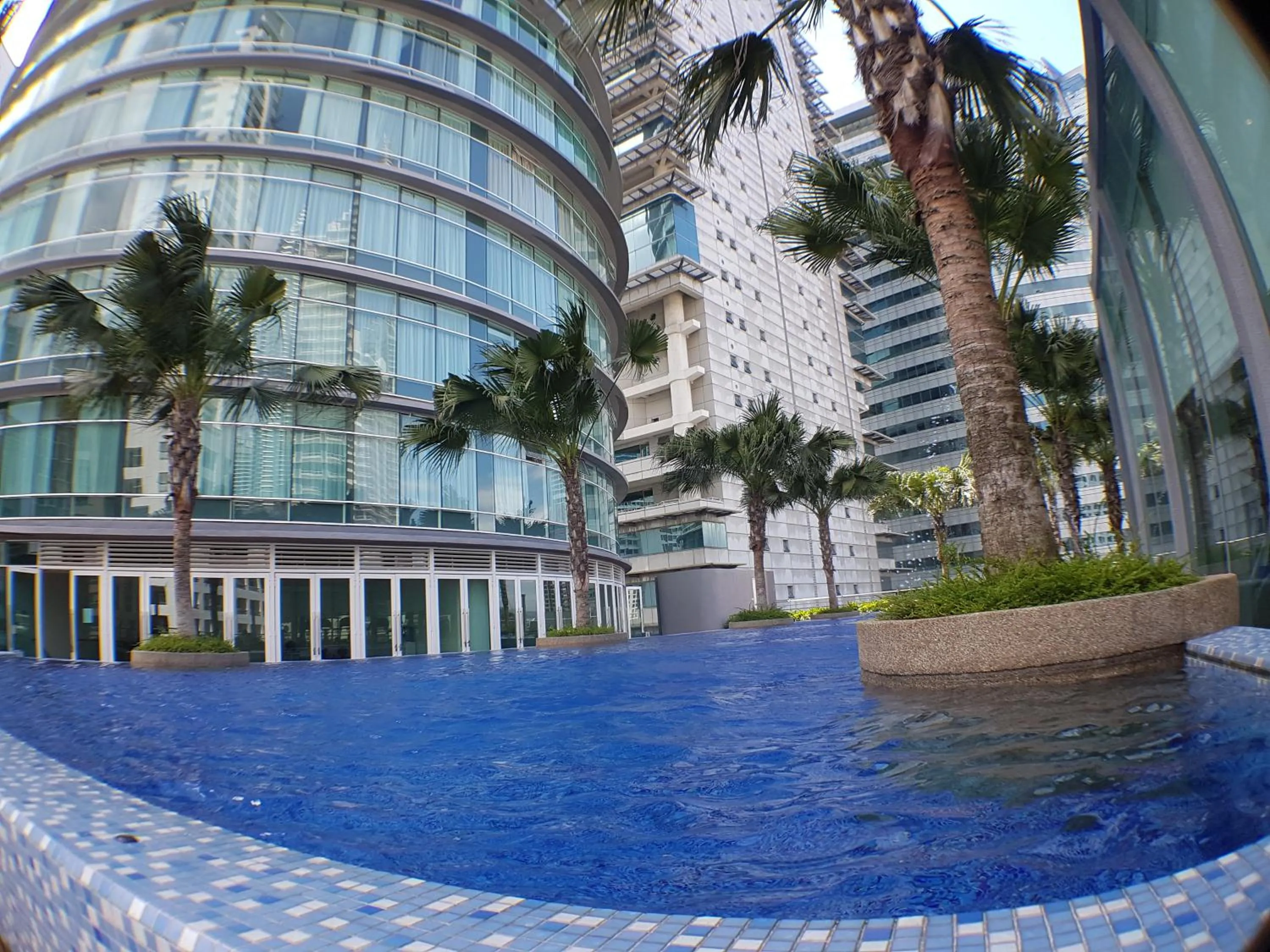 Swimming pool in Vortex KLCC by Luxury Suites Asia