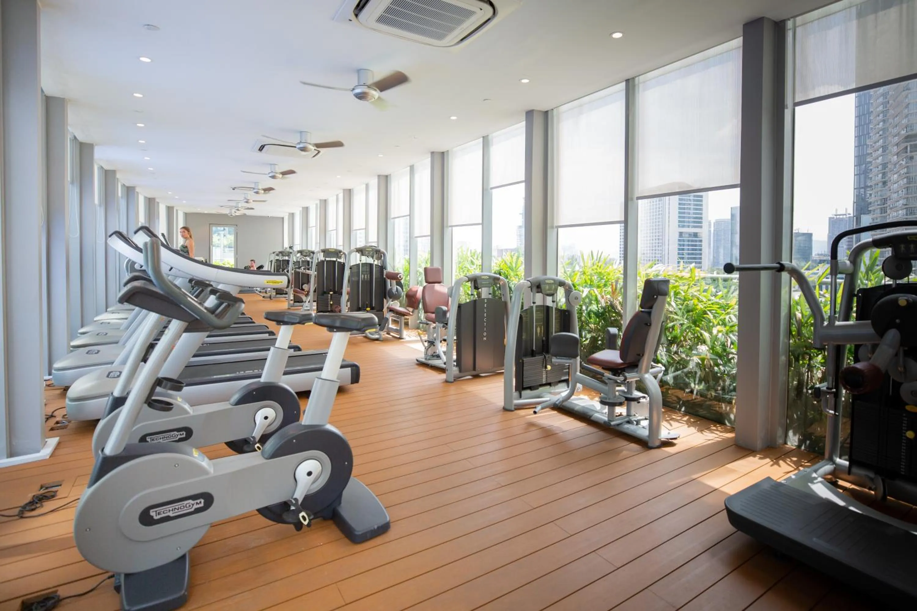 Fitness centre/facilities in Vortex KLCC by Luxury Suites Asia