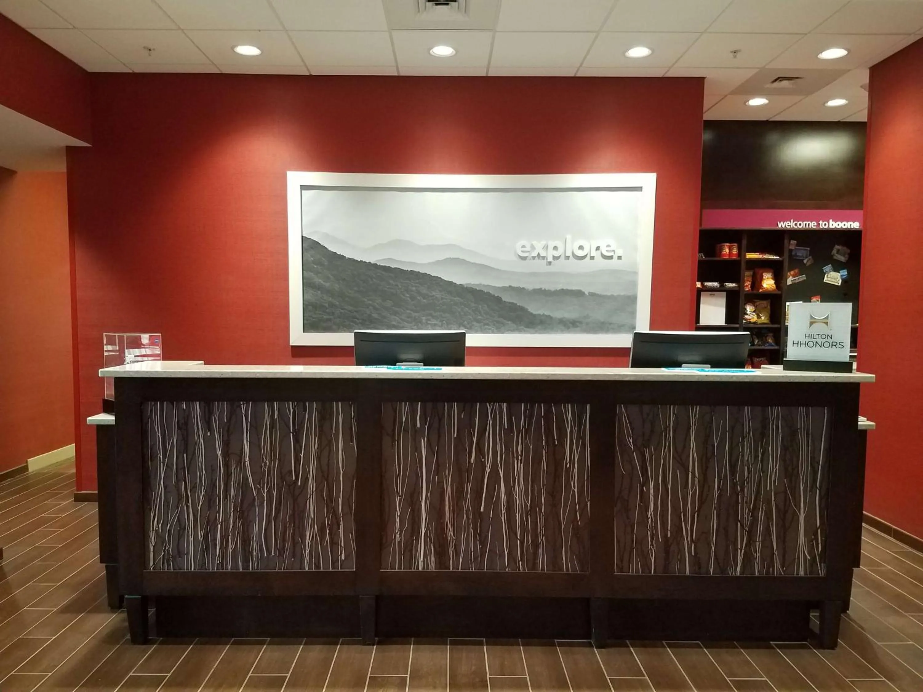 Lobby or reception in Hampton Inn & Suites Boone, Nc