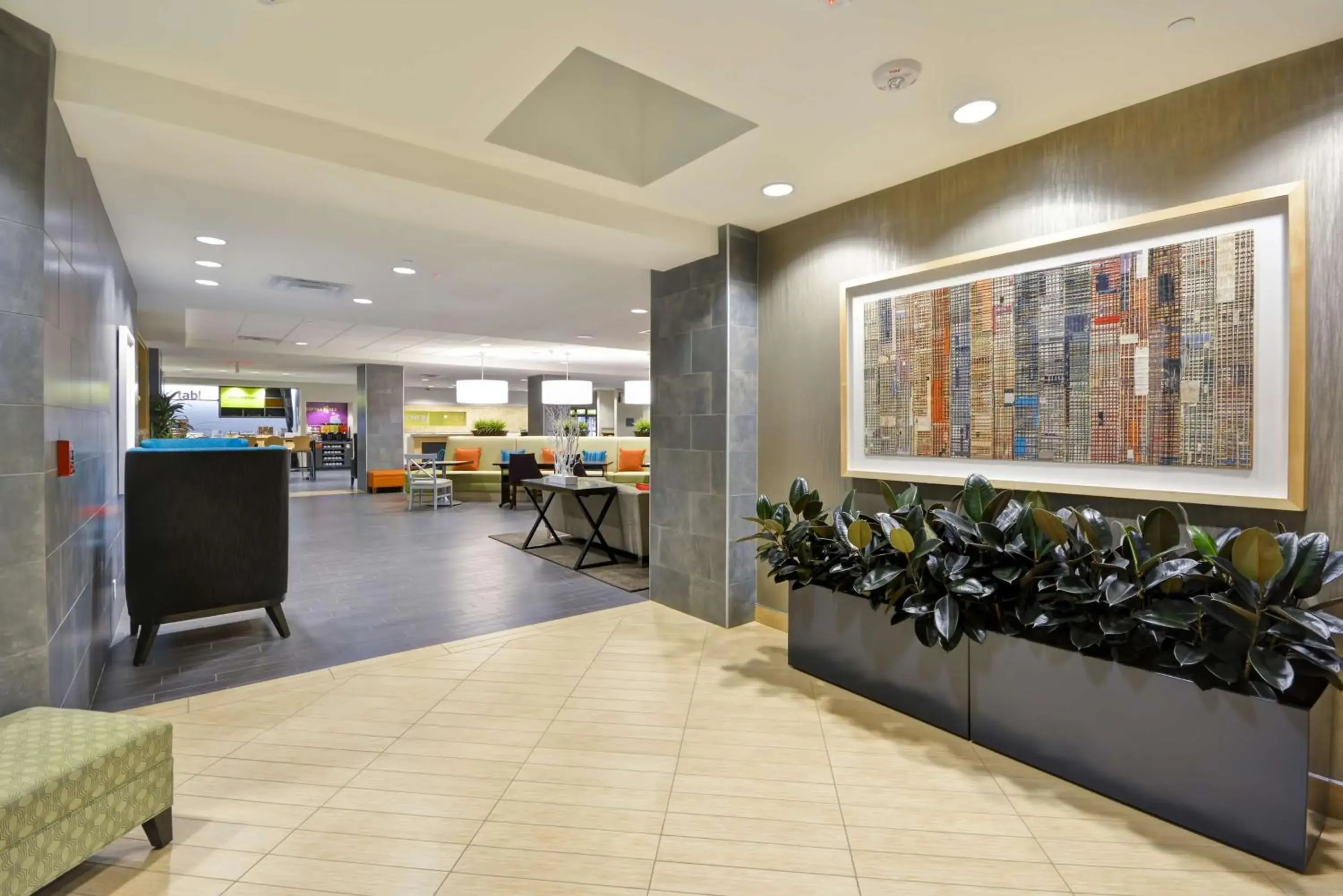 Lobby or reception in Home2 Suites By Hilton Dallas Addison Lobby or reception in Home2 Suites By Hilton Dallas Addison