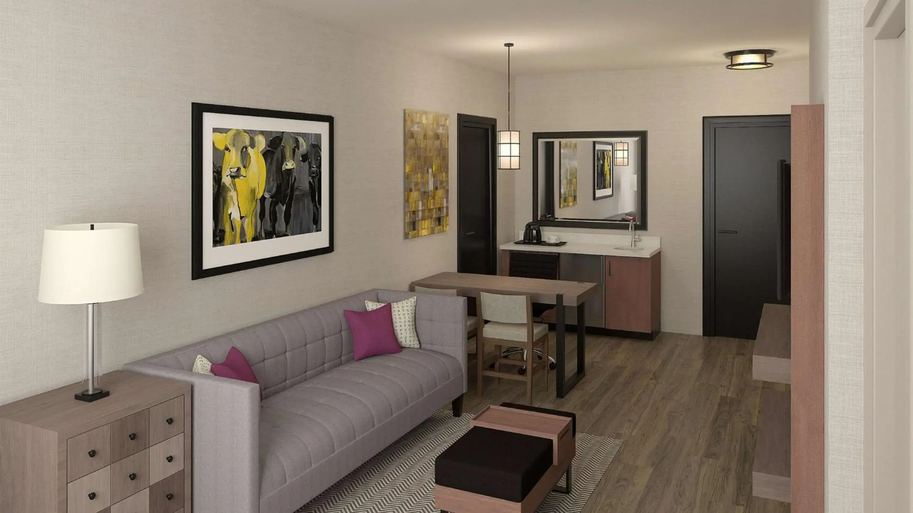 Queen Suite with Two Queen Beds - Mobility Access in Embassy Suites By Hilton Berkeley Heights Queen Suite with Two Queen Beds - Mobility Access in Embassy Suites By Hilton Berkeley Heights