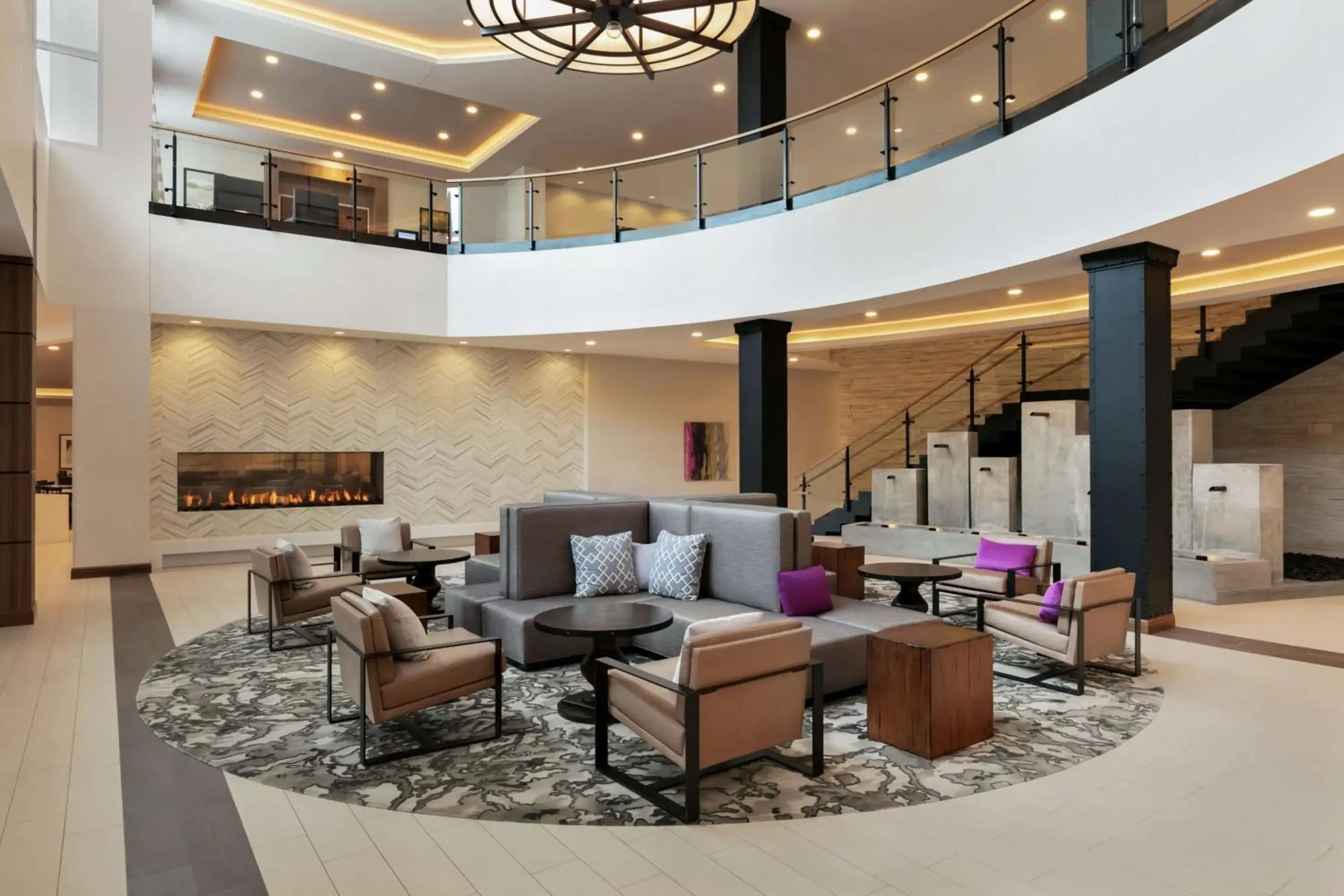 Lobby or reception in Embassy Suites By Hilton Berkeley Heights Lobby or reception in Embassy Suites By Hilton Berkeley Heights