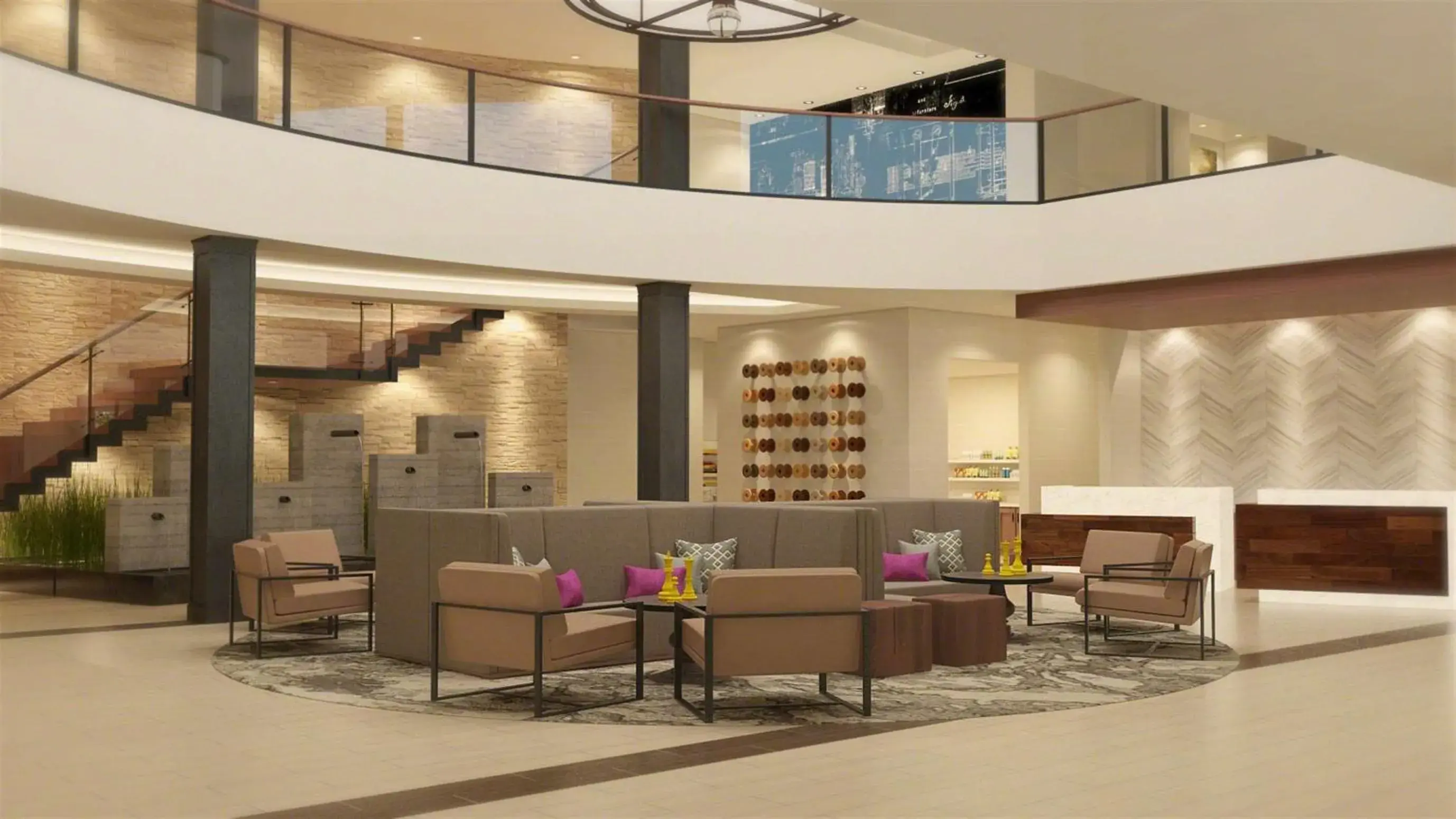 Lobby or reception in Embassy Suites By Hilton Berkeley Heights Lobby or reception in Embassy Suites By Hilton Berkeley Heights