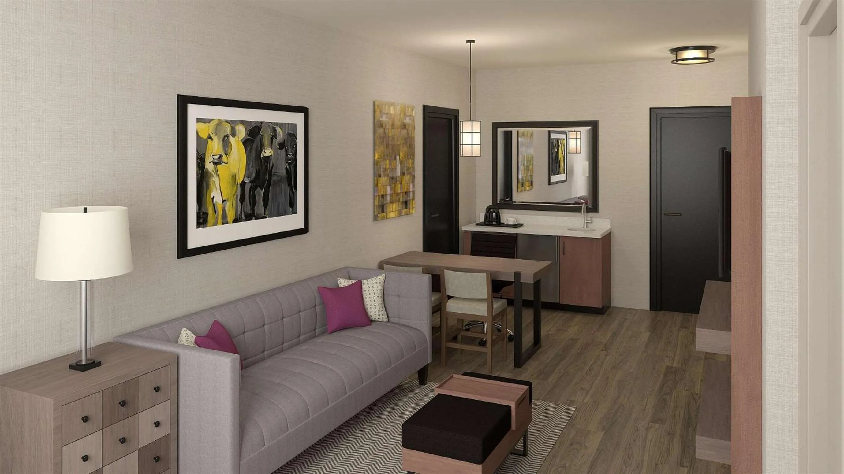 Living room in Embassy Suites By Hilton Berkeley Heights